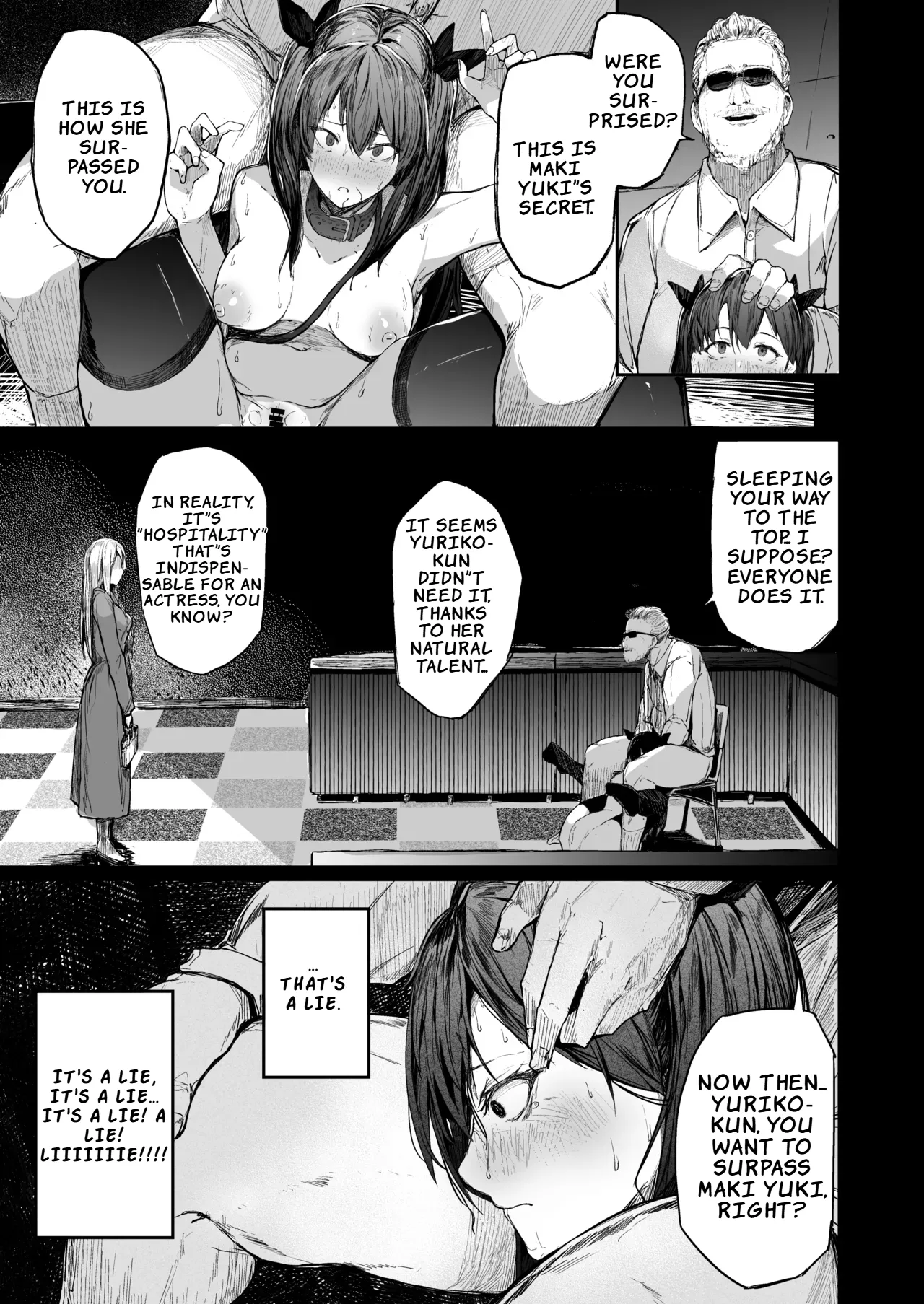 The Downfall of an Actress Corrupted by Pleasure – Part 2 page 37