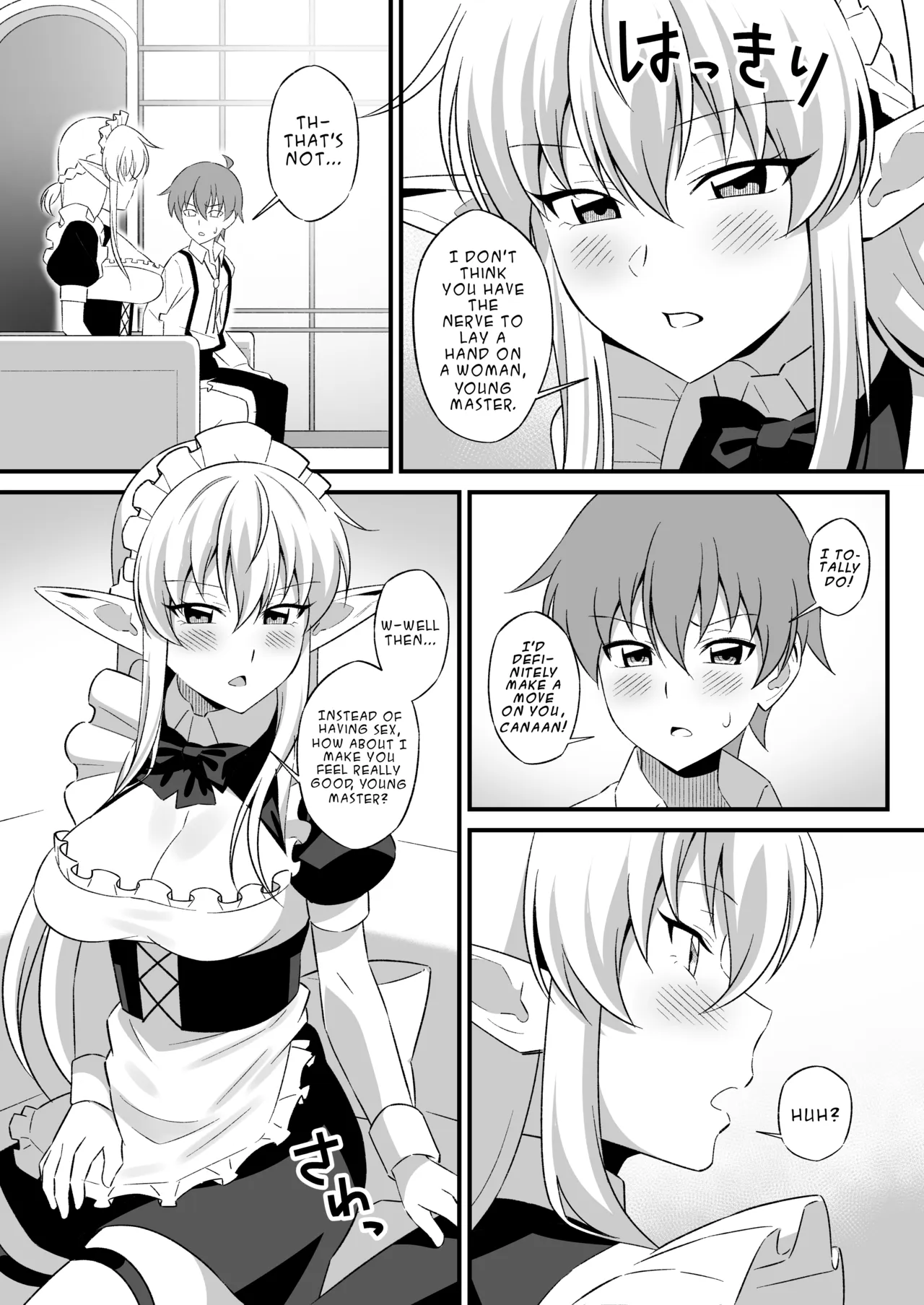 The Elf Who Serves at the Mansion Has the Job of Serving Her Master with XXXX page 6