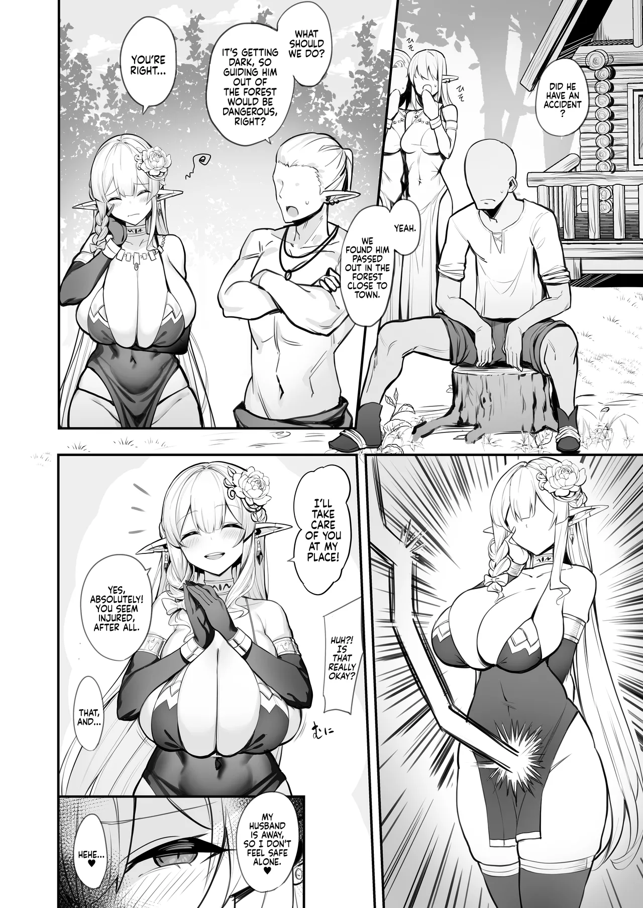 The Elf Wife is Pent Up page 7