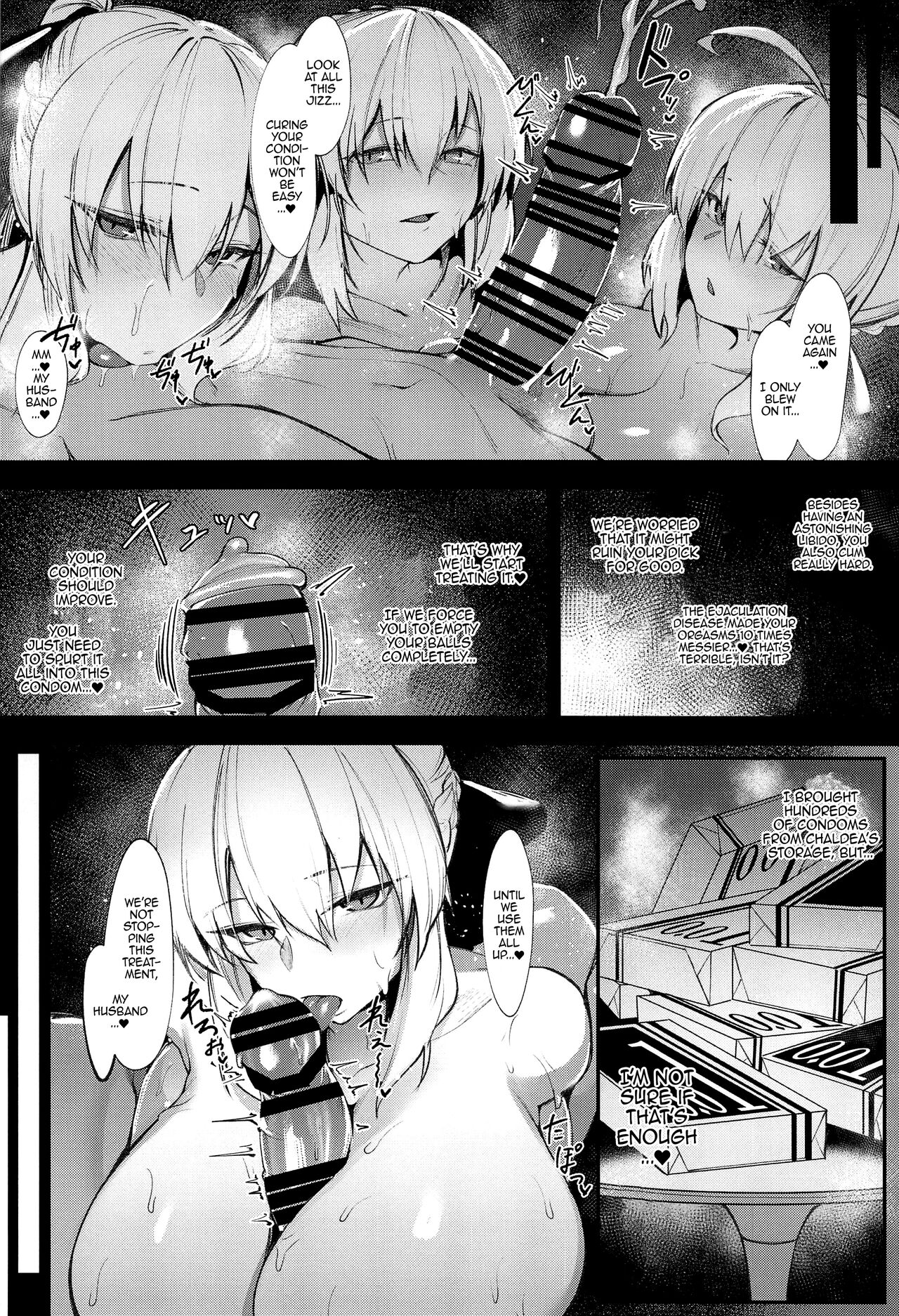 The Erotically Bewitching Three Sisters Crave Semen page 5