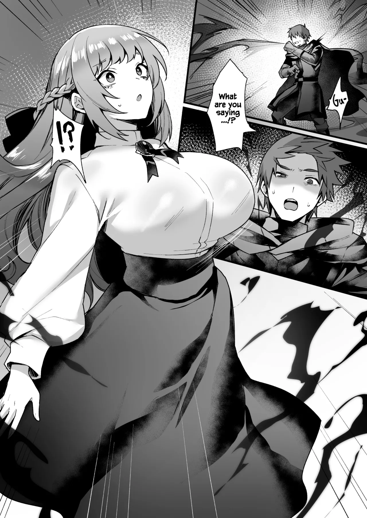 The Escort Knight's Bodyswapping Genderbending Mission! page 5