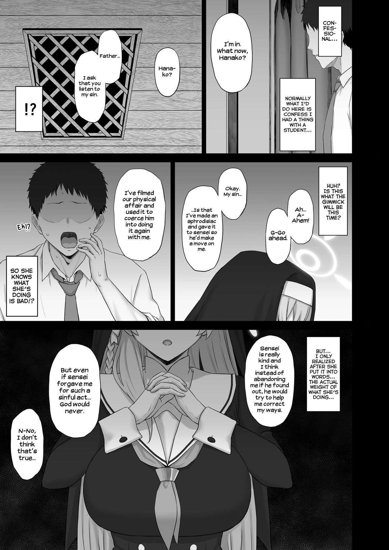 The Exhibitionist and the Confessional page 10