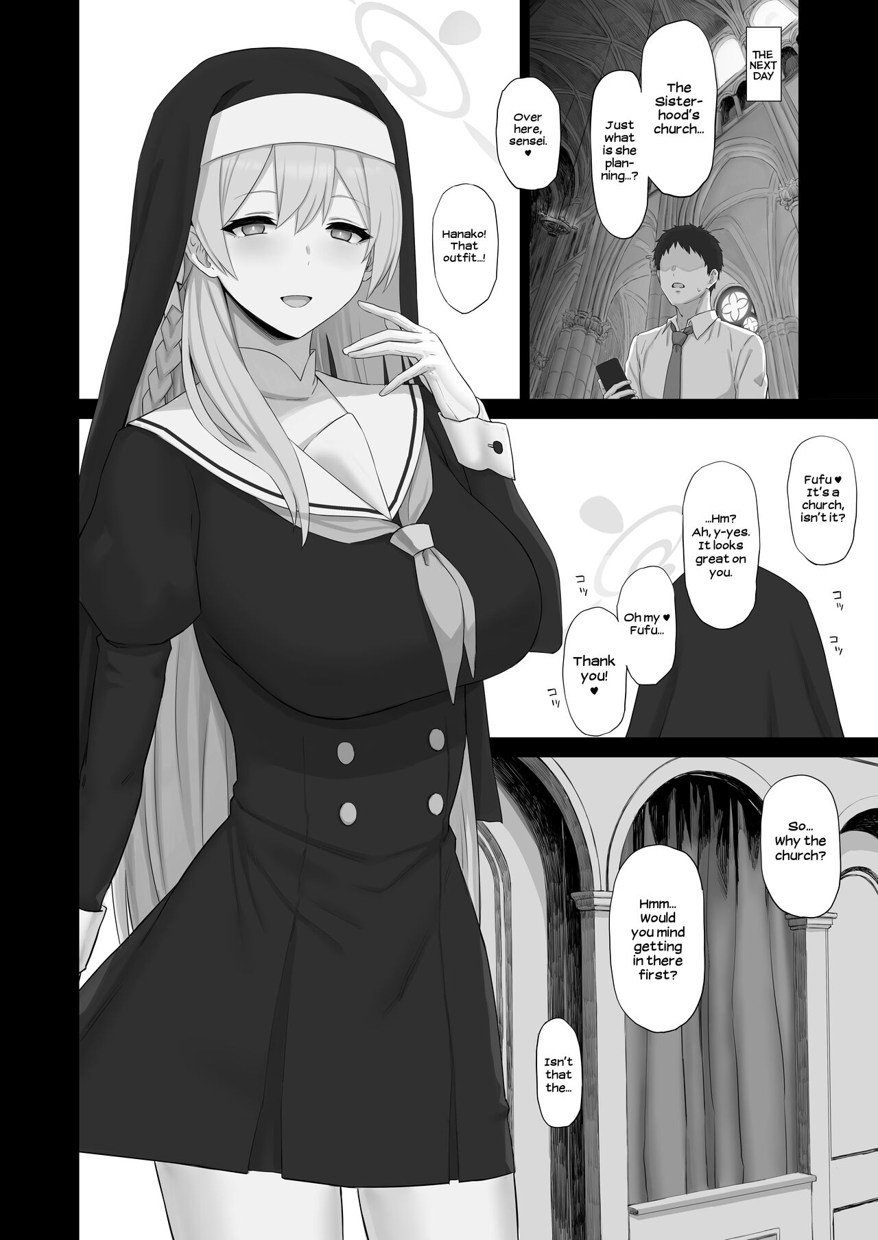 The Exhibitionist and the Confessional page 9
