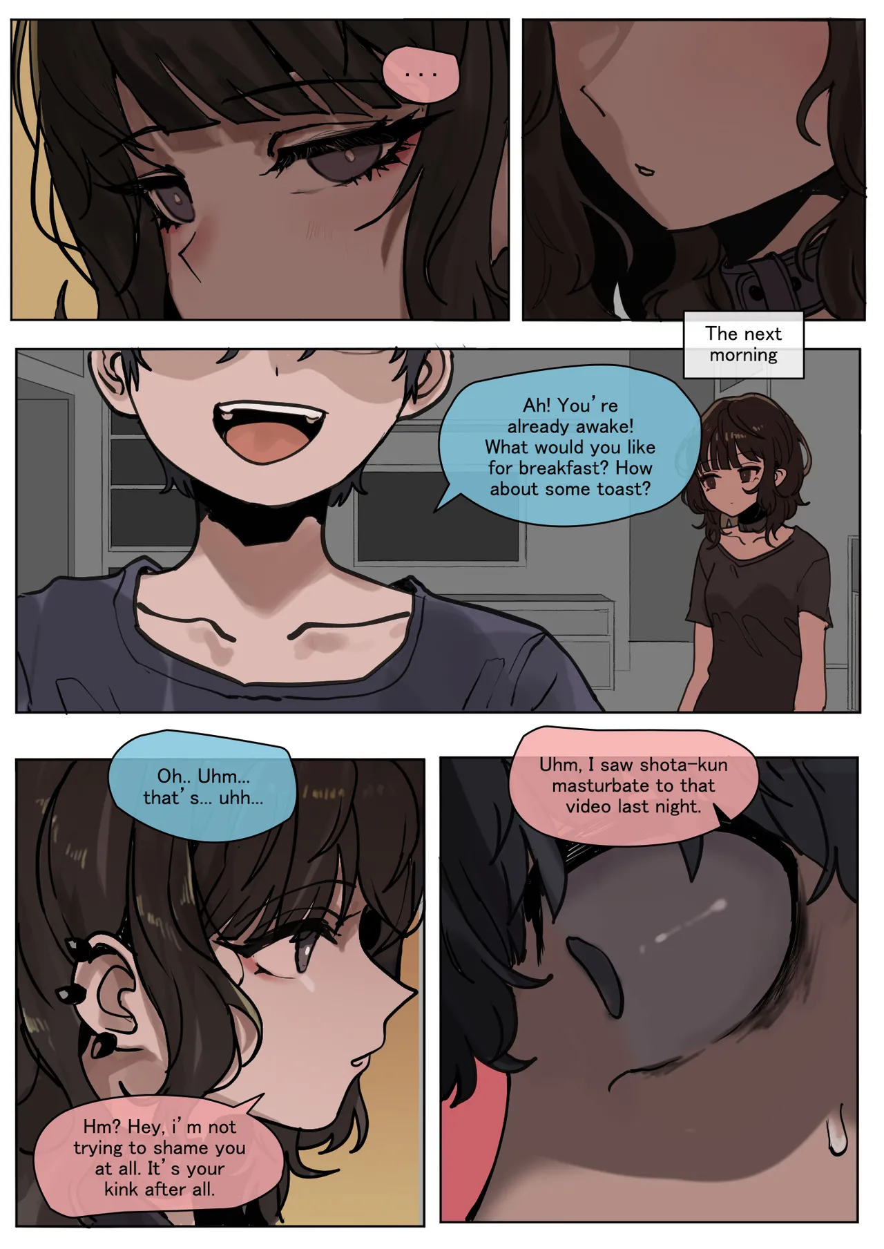 The Eyes of the Unreadable Girl is Dyed in Black page 10