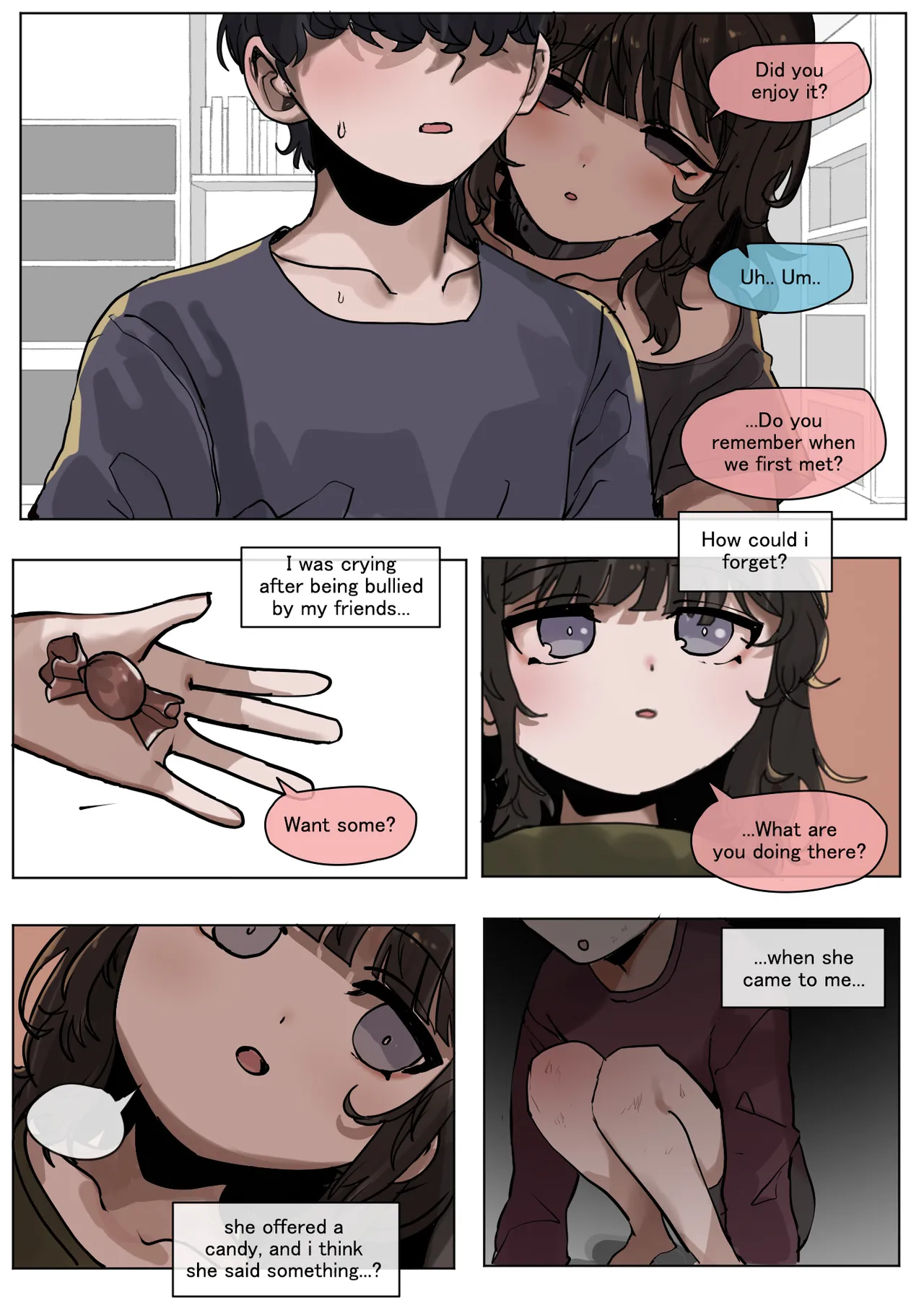 The Eyes of the Unreadable Girl is Dyed in Black page 11