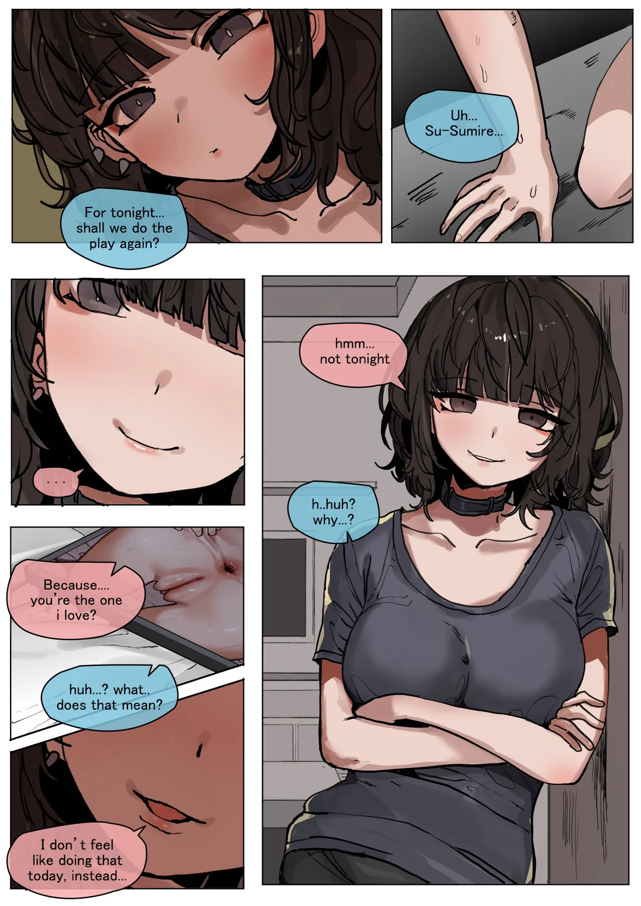 The Eyes of the Unreadable Girl is Dyed in Black page 20