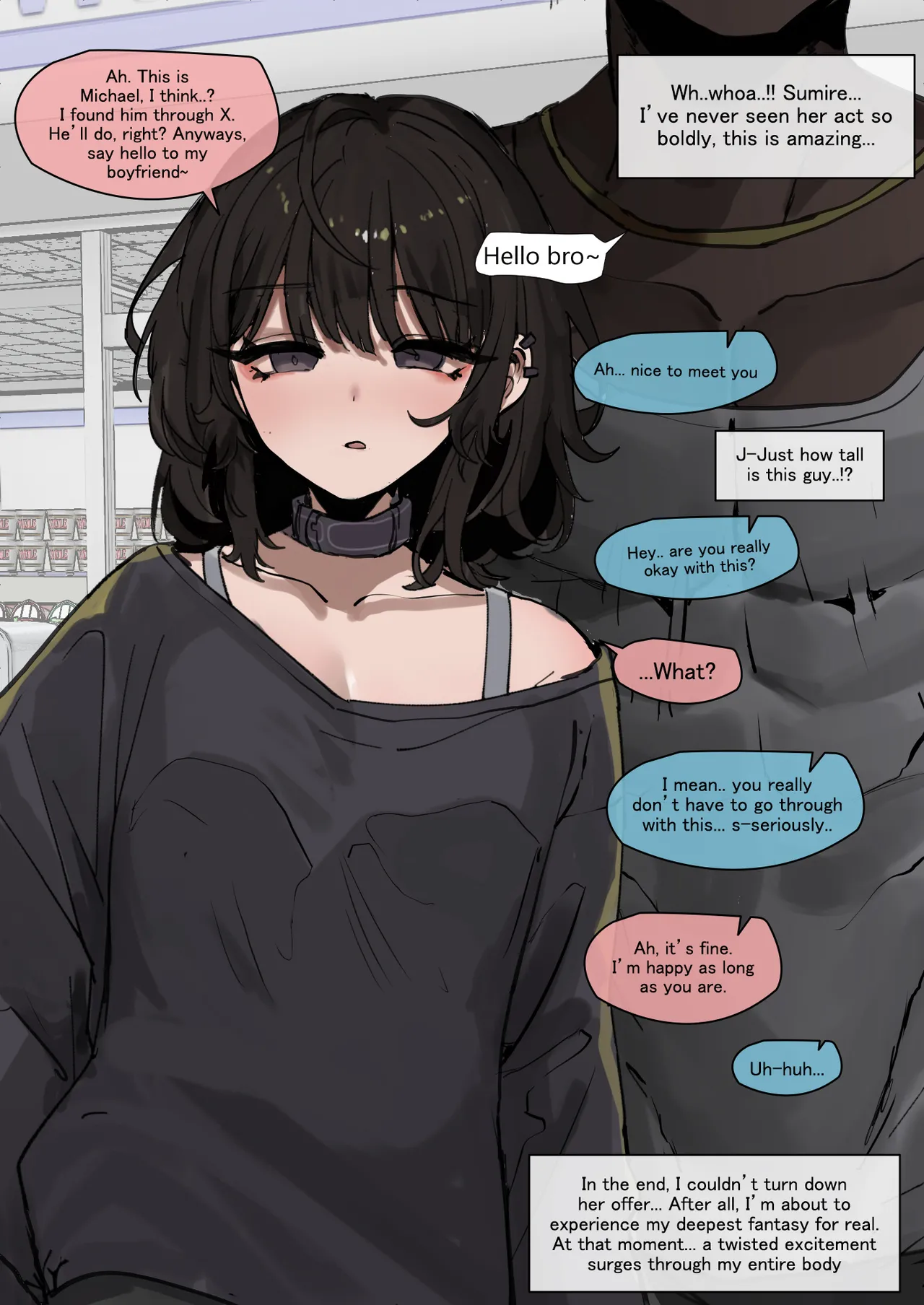 The Eyes of the Unreadable Girl is Dyed in Black page 3