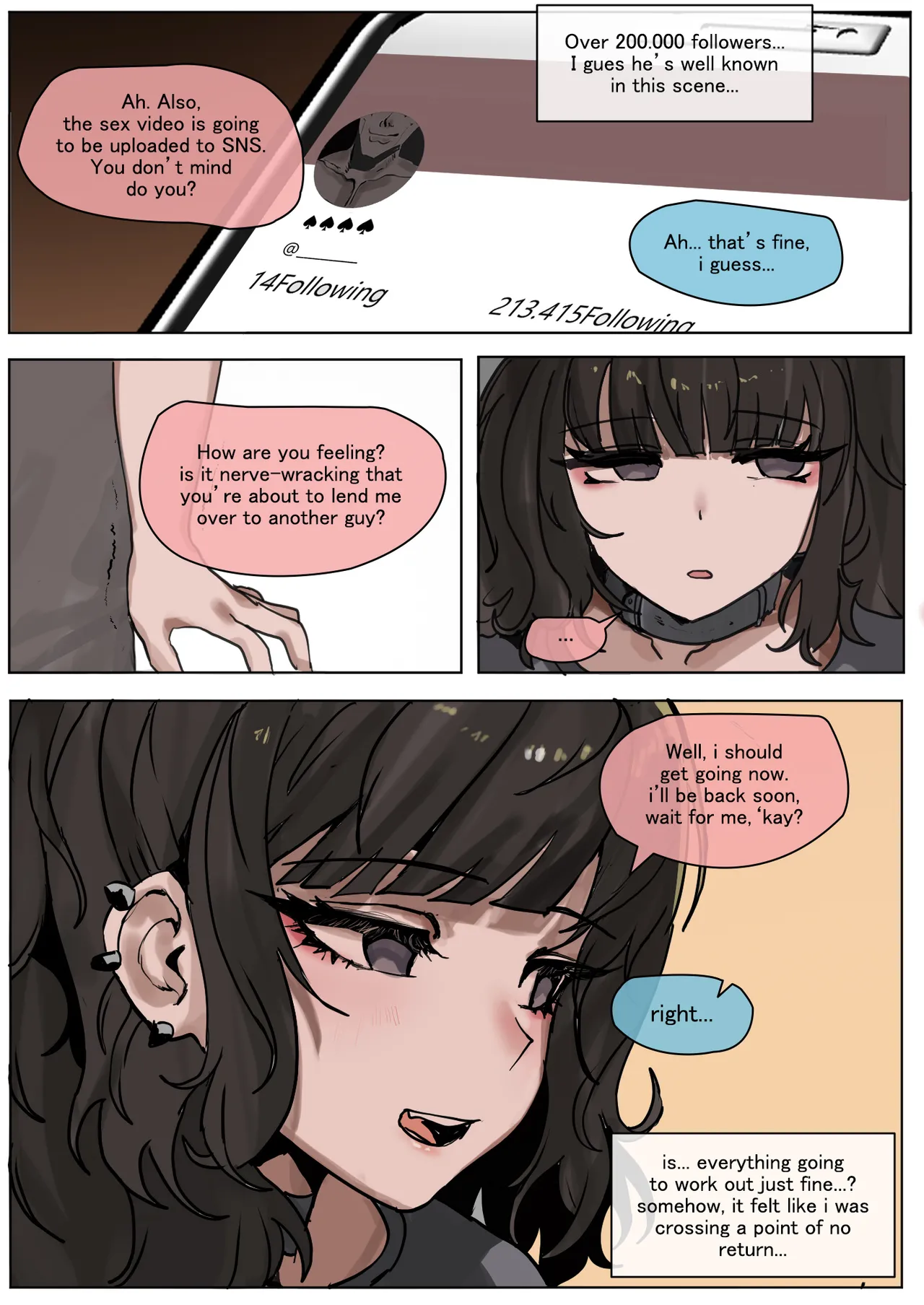 The Eyes of the Unreadable Girl is Dyed in Black page 4