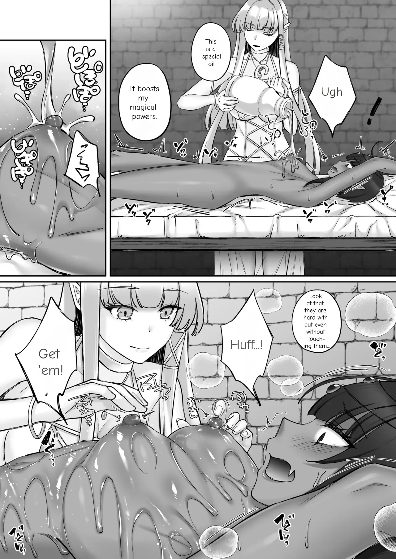 The Fall of the Elves: Imprinting Lewd Marks on Elves and Turning Them into Lesbians page 13
