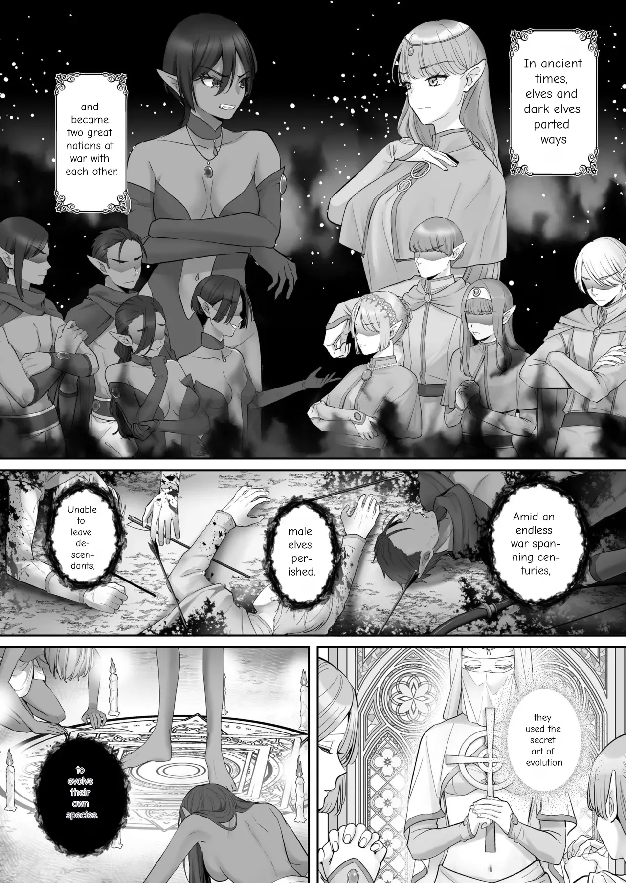 The Fall of the Elves: Imprinting Lewd Marks on Elves and Turning Them into Lesbians page 2