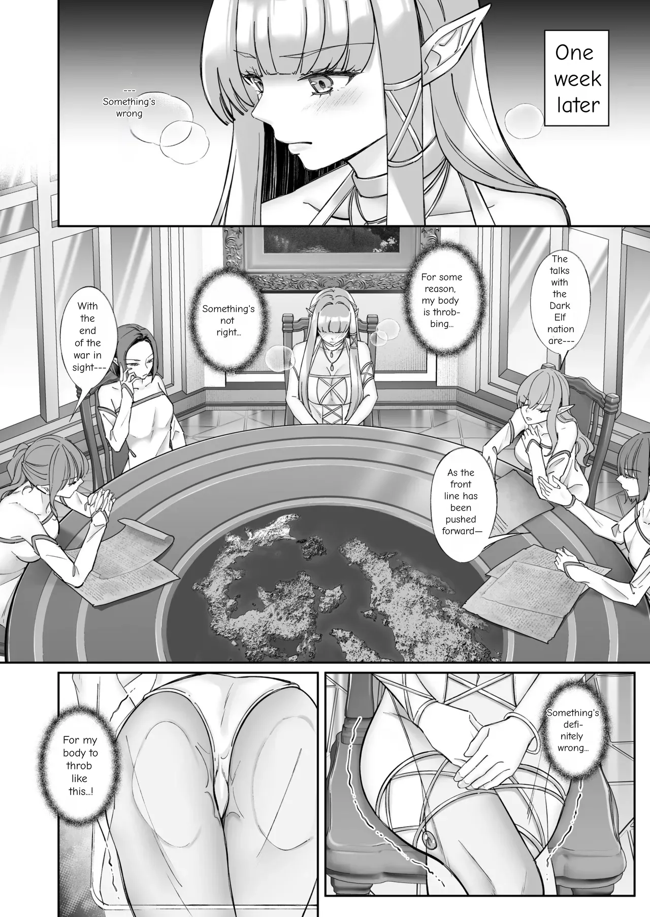 The Fall of the Elves: Imprinting Lewd Marks on Elves and Turning Them into Lesbians page 23