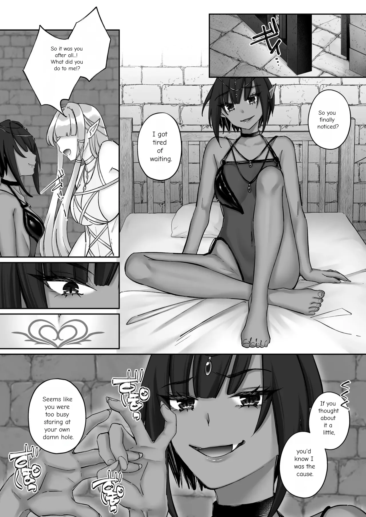 The Fall of the Elves: Imprinting Lewd Marks on Elves and Turning Them into Lesbians page 29