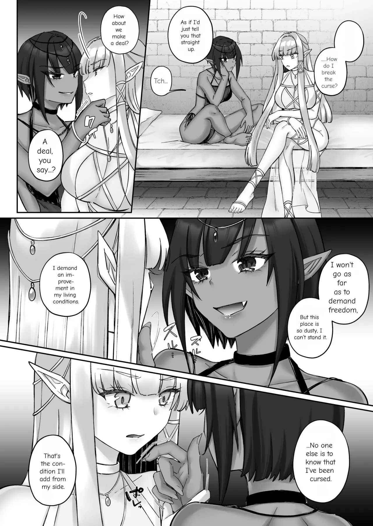 The Fall of the Elves: Imprinting Lewd Marks on Elves and Turning Them into Lesbians page 31