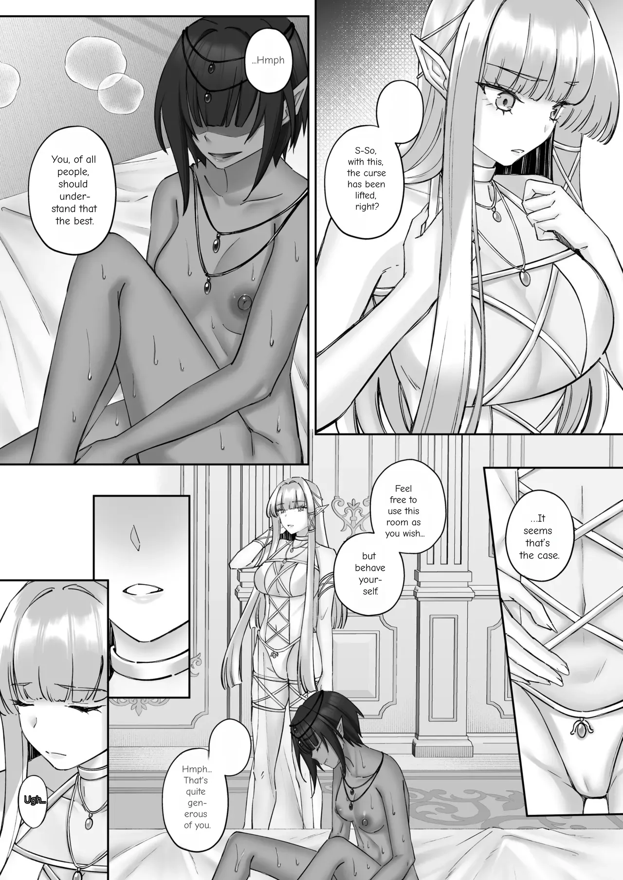 The Fall of the Elves: Imprinting Lewd Marks on Elves and Turning Them into Lesbians page 46