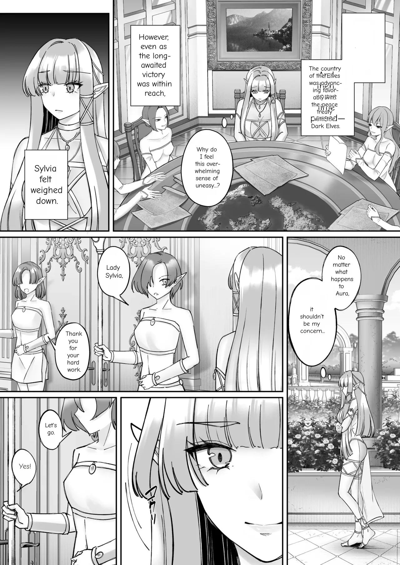 The Fall of the Elves: Imprinting Lewd Marks on Elves and Turning Them into Lesbians page 49