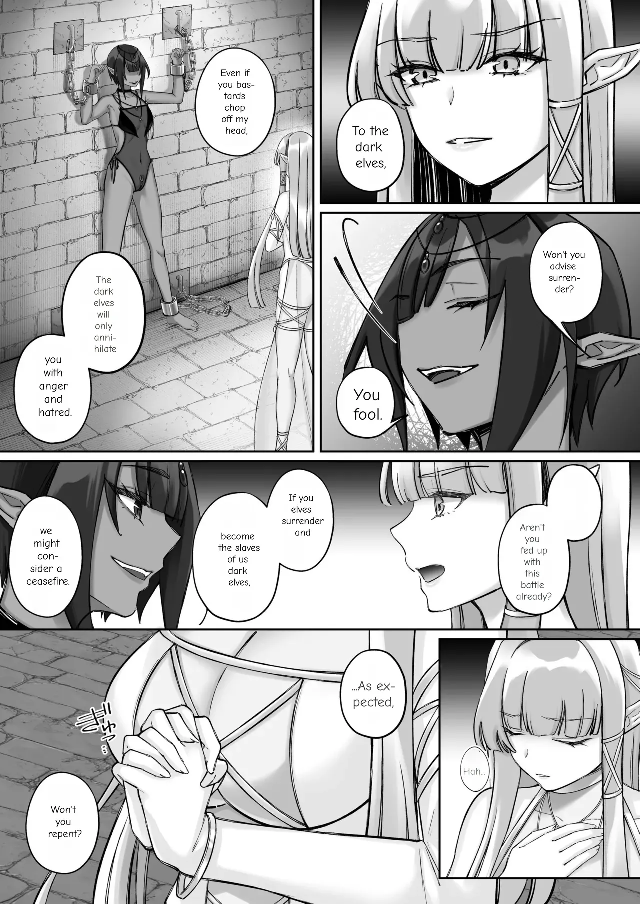 The Fall of the Elves: Imprinting Lewd Marks on Elves and Turning Them into Lesbians page 6