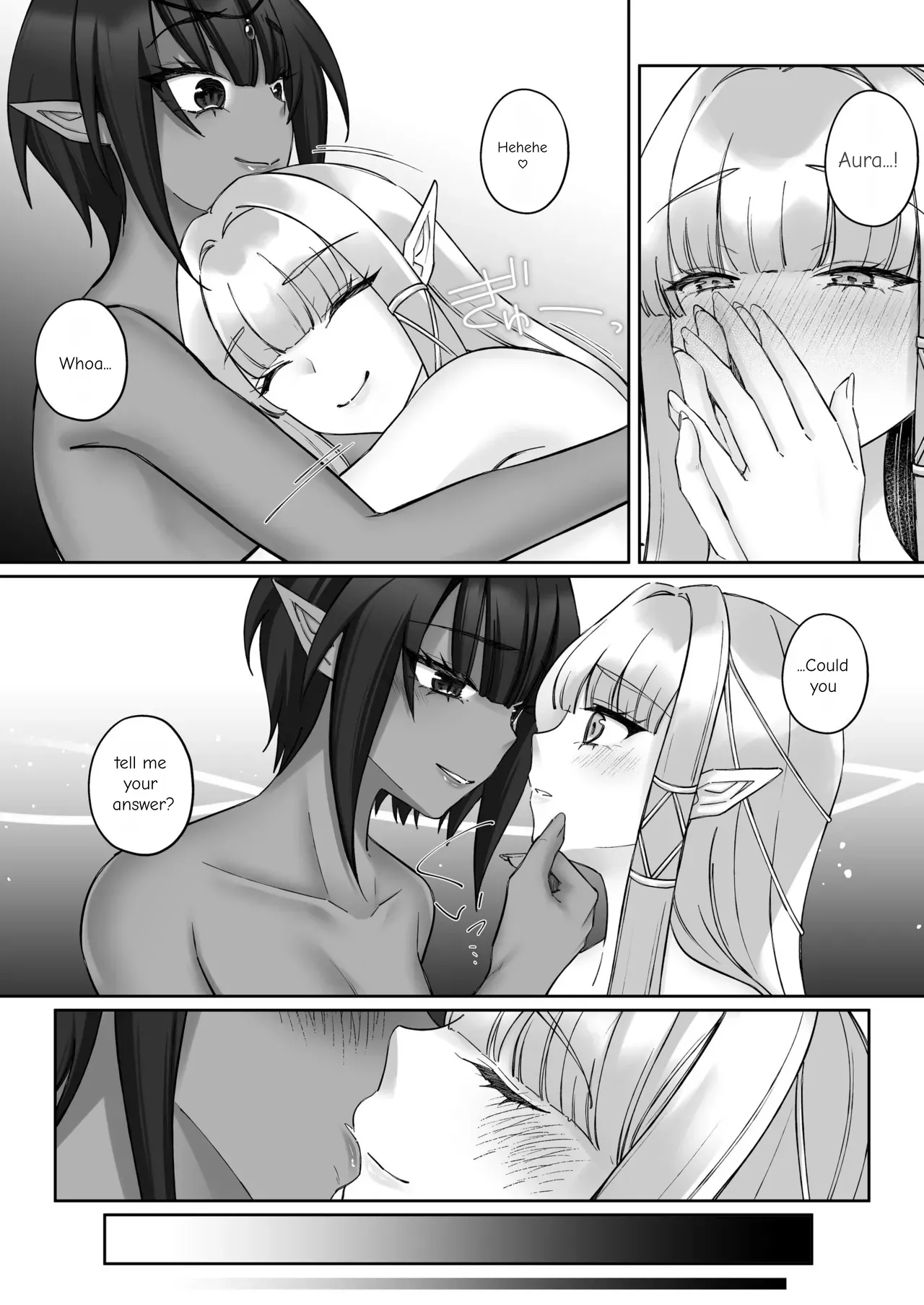 The Fall of the Elves: Imprinting Lewd Marks on Elves and Turning Them into Lesbians page 63