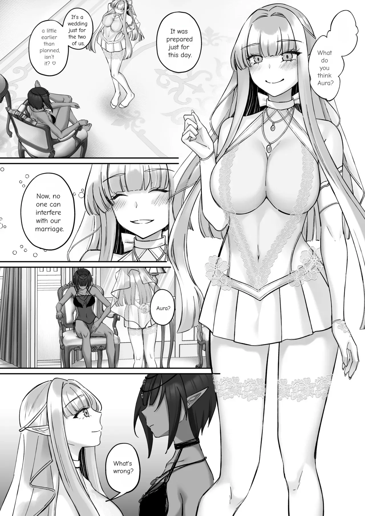 The Fall of the Elves: Imprinting Lewd Marks on Elves and Turning Them into Lesbians page 65
