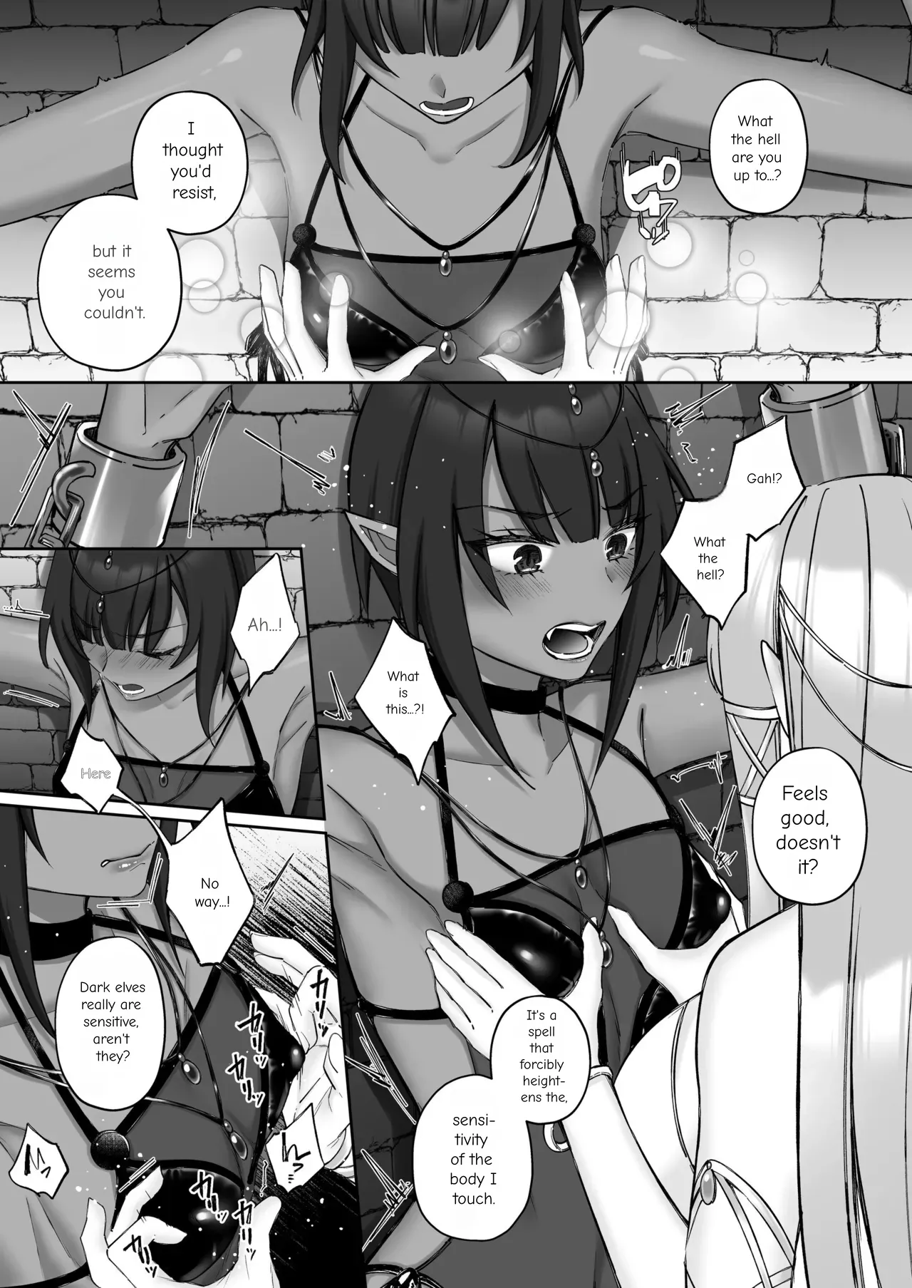 The Fall of the Elves: Imprinting Lewd Marks on Elves and Turning Them into Lesbians page 7