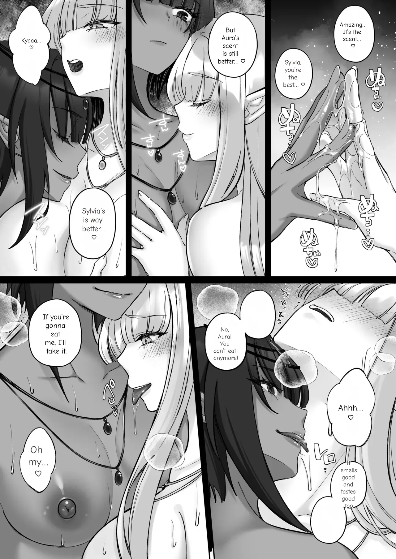 The Fall of the Elves: Imprinting Lewd Marks on Elves and Turning Them into Lesbians page 74