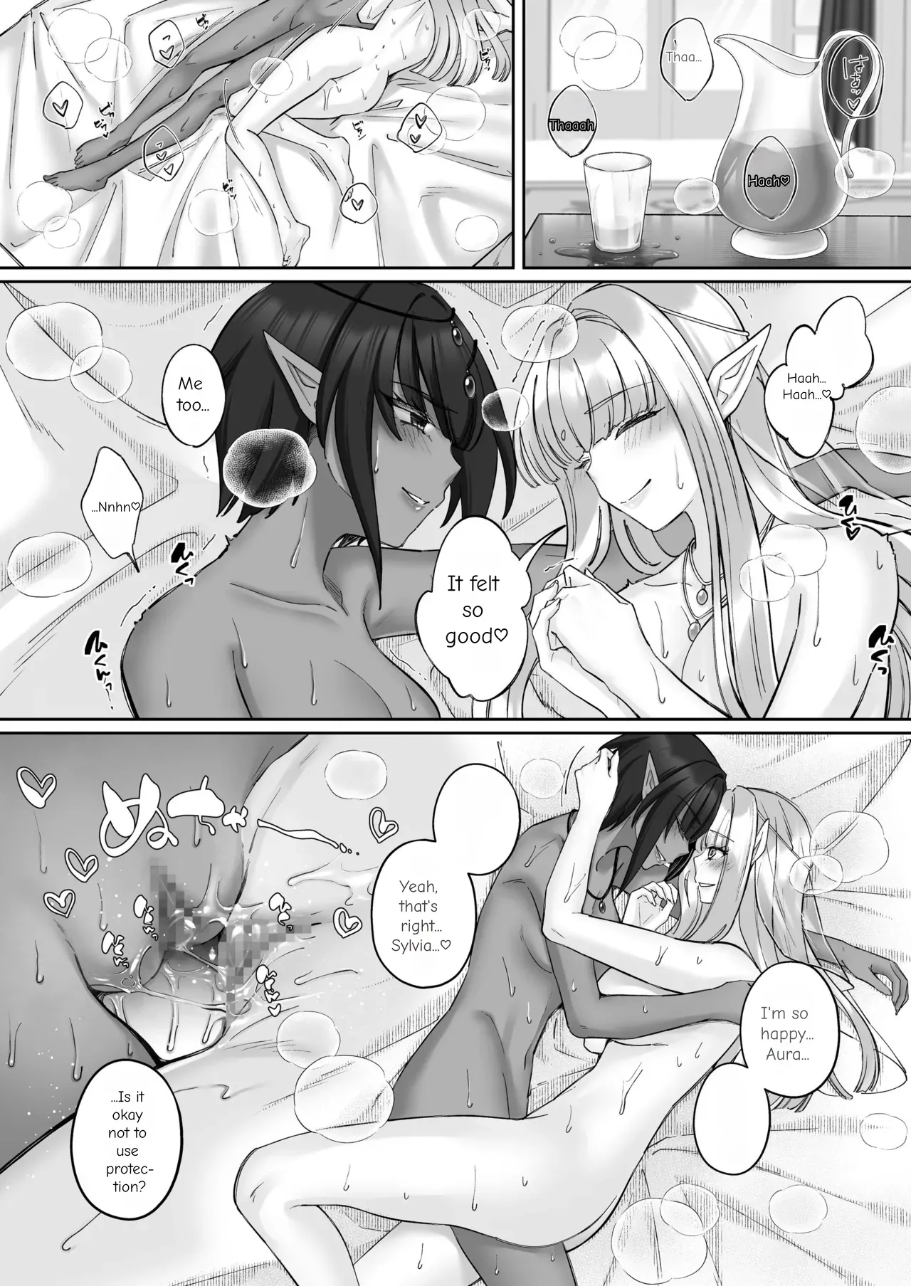 The Fall of the Elves: Imprinting Lewd Marks on Elves and Turning Them into Lesbians page 81