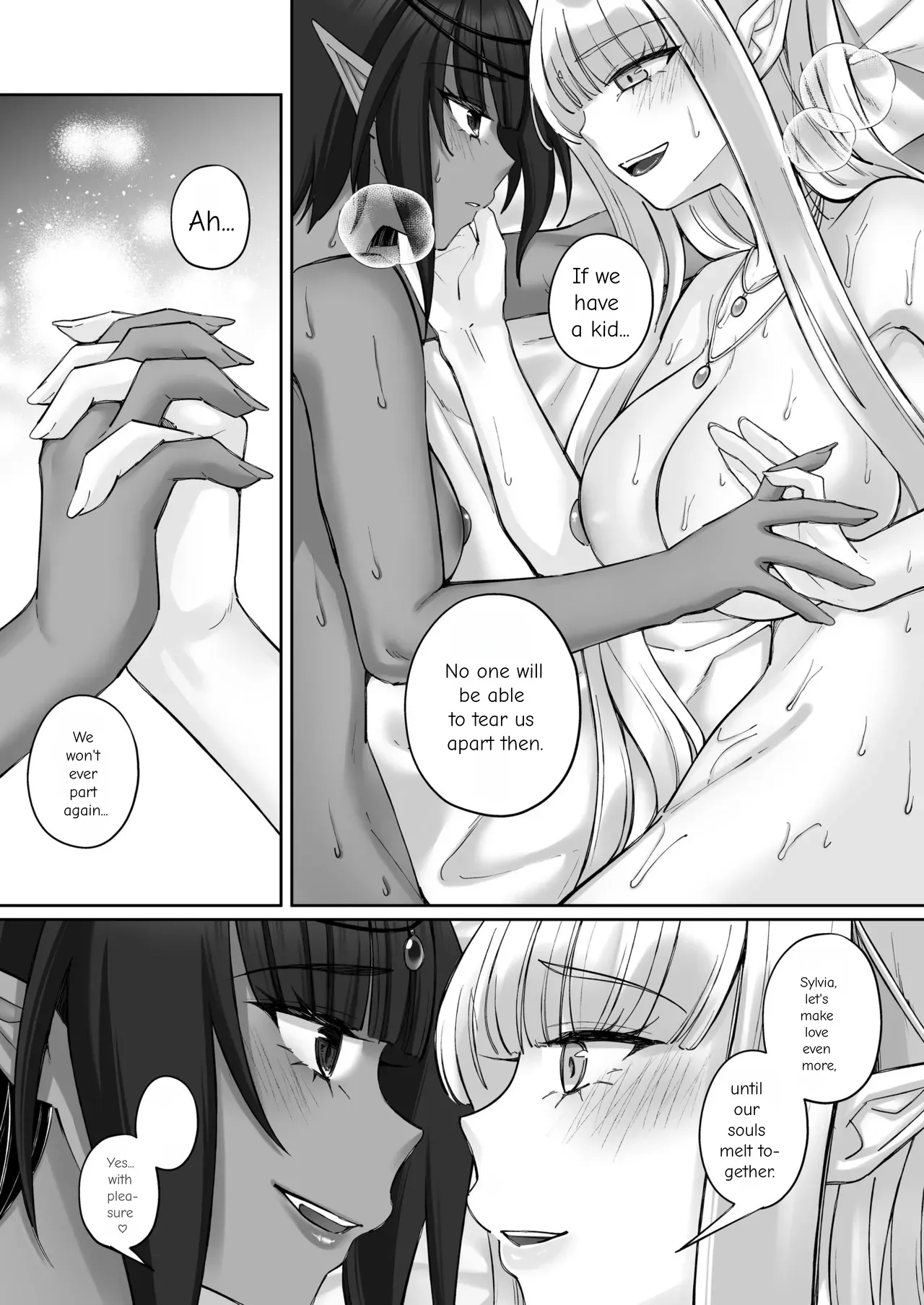 The Fall of the Elves: Imprinting Lewd Marks on Elves and Turning Them into Lesbians page 82