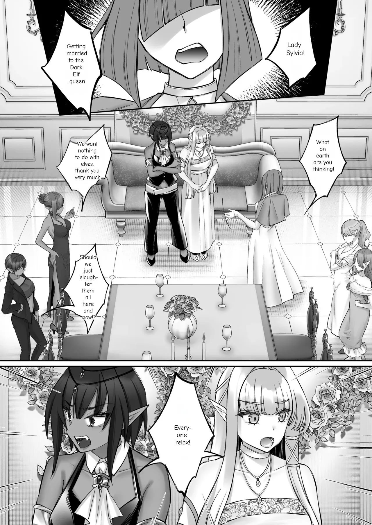 The Fall of the Elves: Imprinting Lewd Marks on Elves and Turning Them into Lesbians page 84