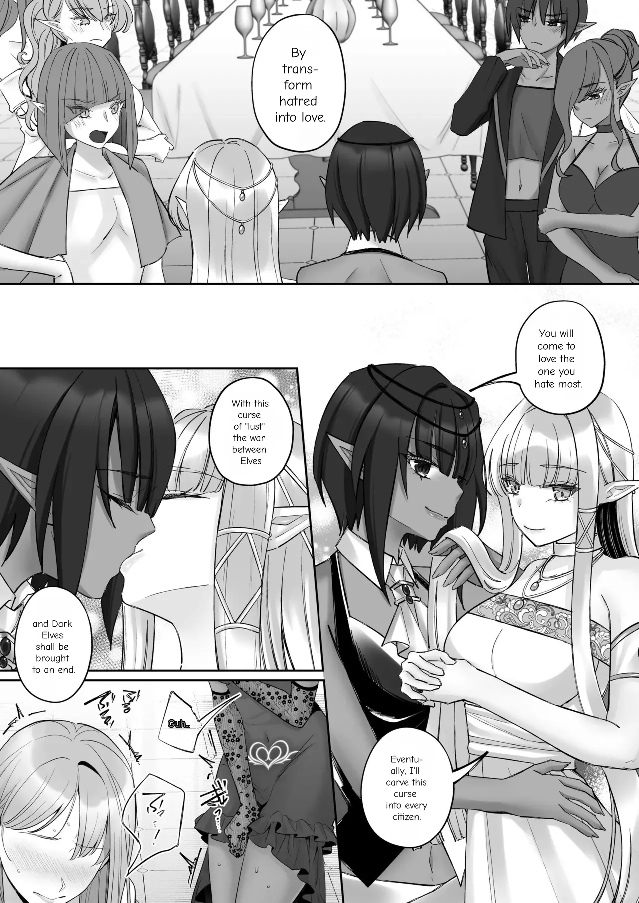 The Fall of the Elves: Imprinting Lewd Marks on Elves and Turning Them into Lesbians page 86