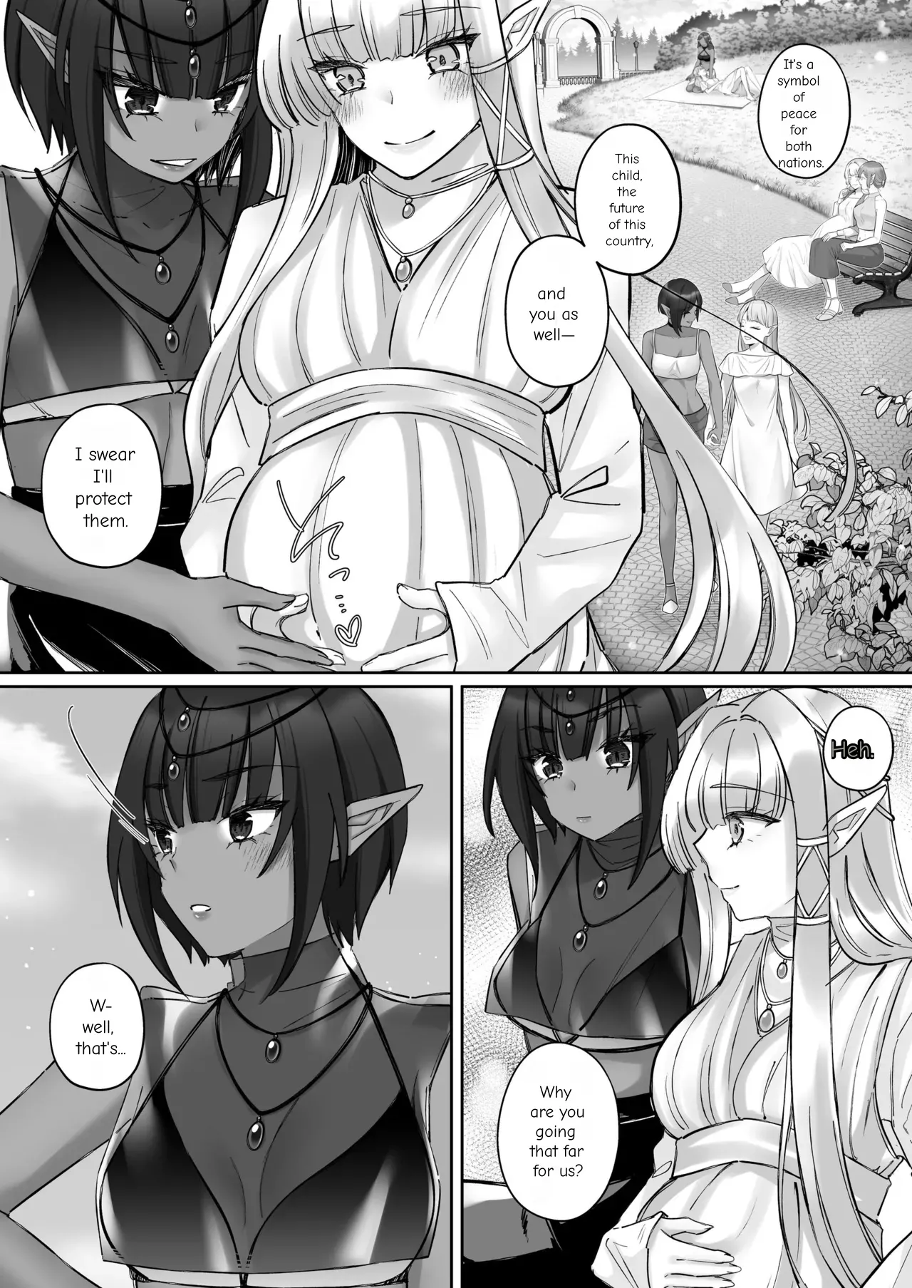 The Fall of the Elves: Imprinting Lewd Marks on Elves and Turning Them into Lesbians page 89