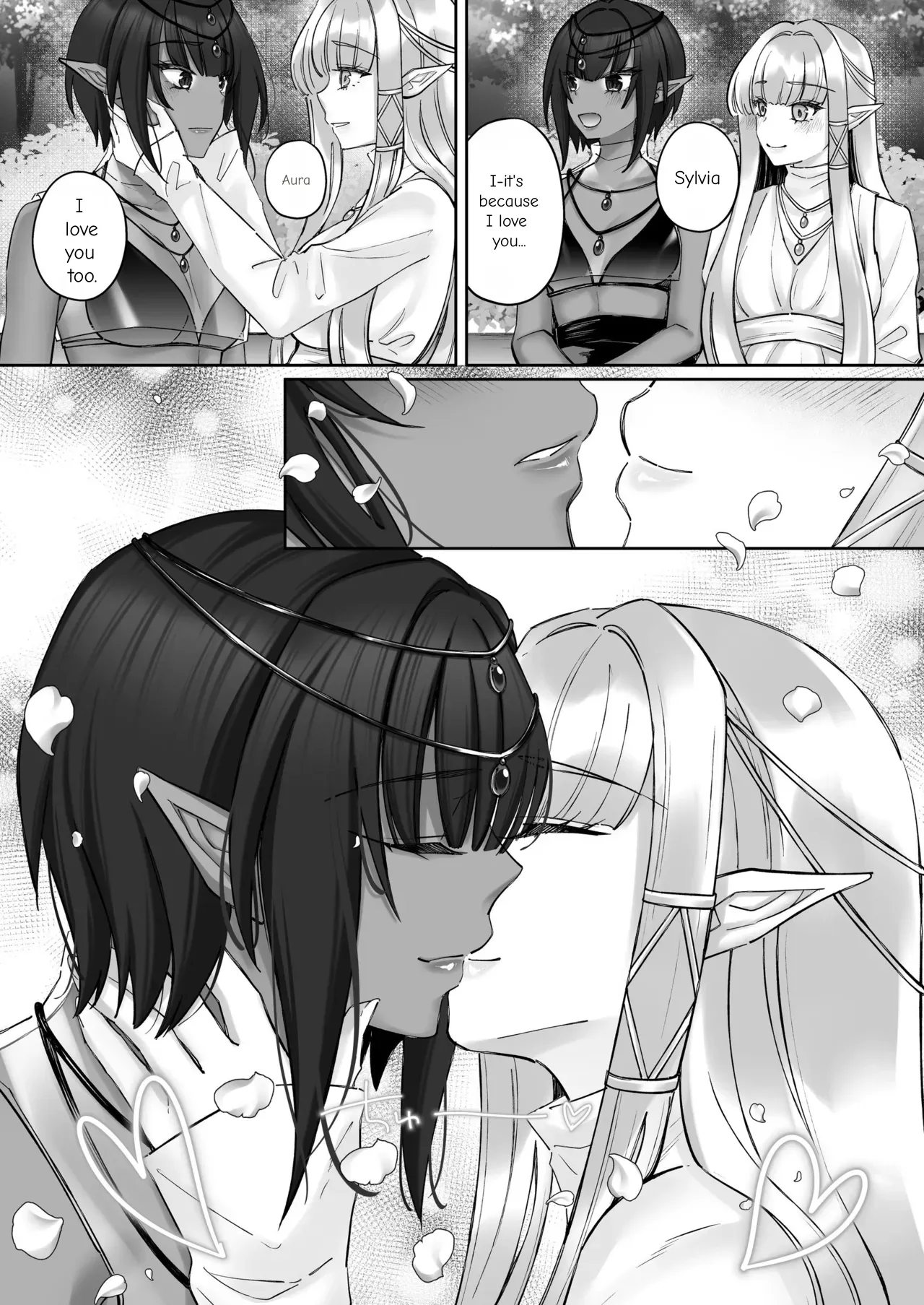 The Fall of the Elves: Imprinting Lewd Marks on Elves and Turning Them into Lesbians page 90