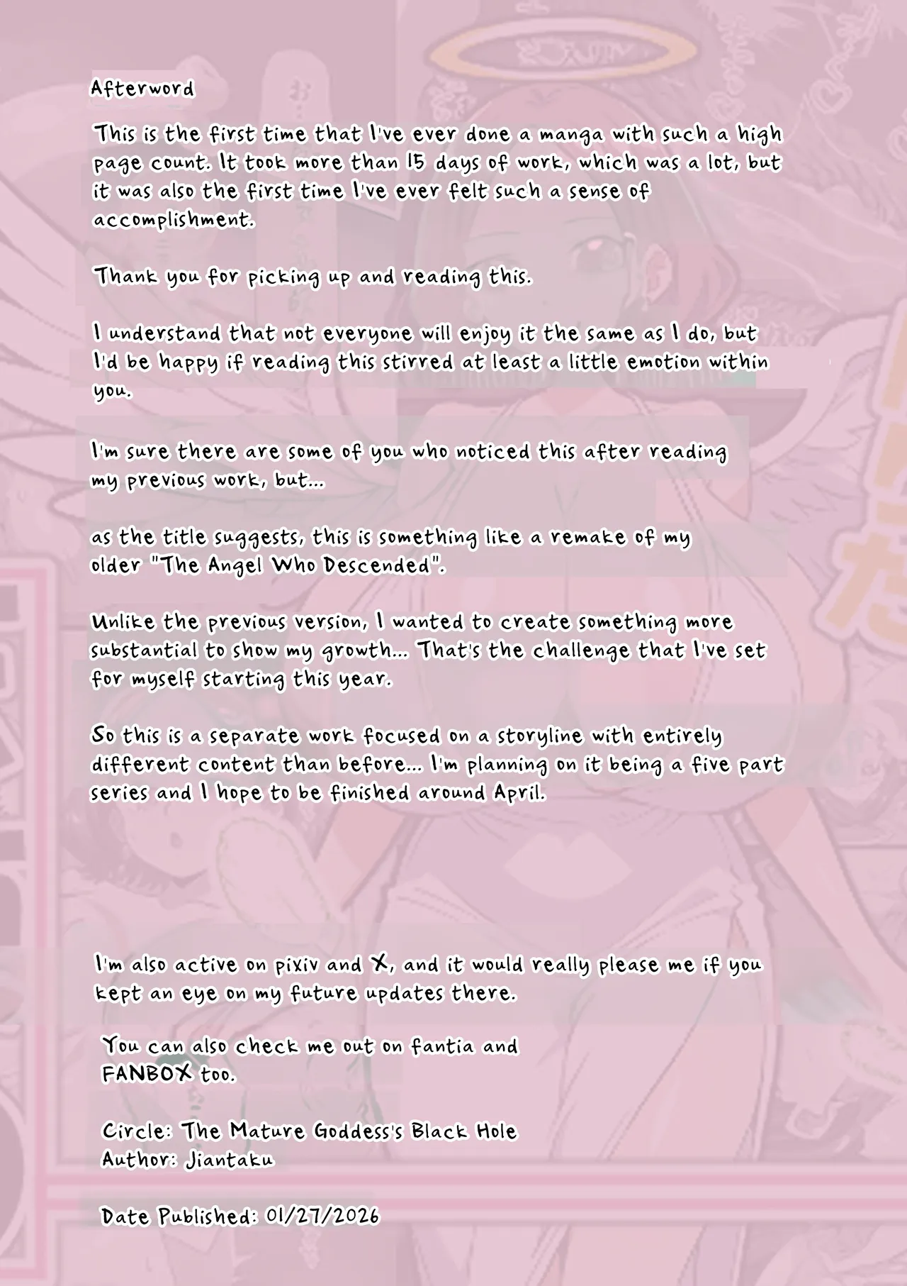 The Fallen Angel's Job @ Rookie Angel "Treira" page 33