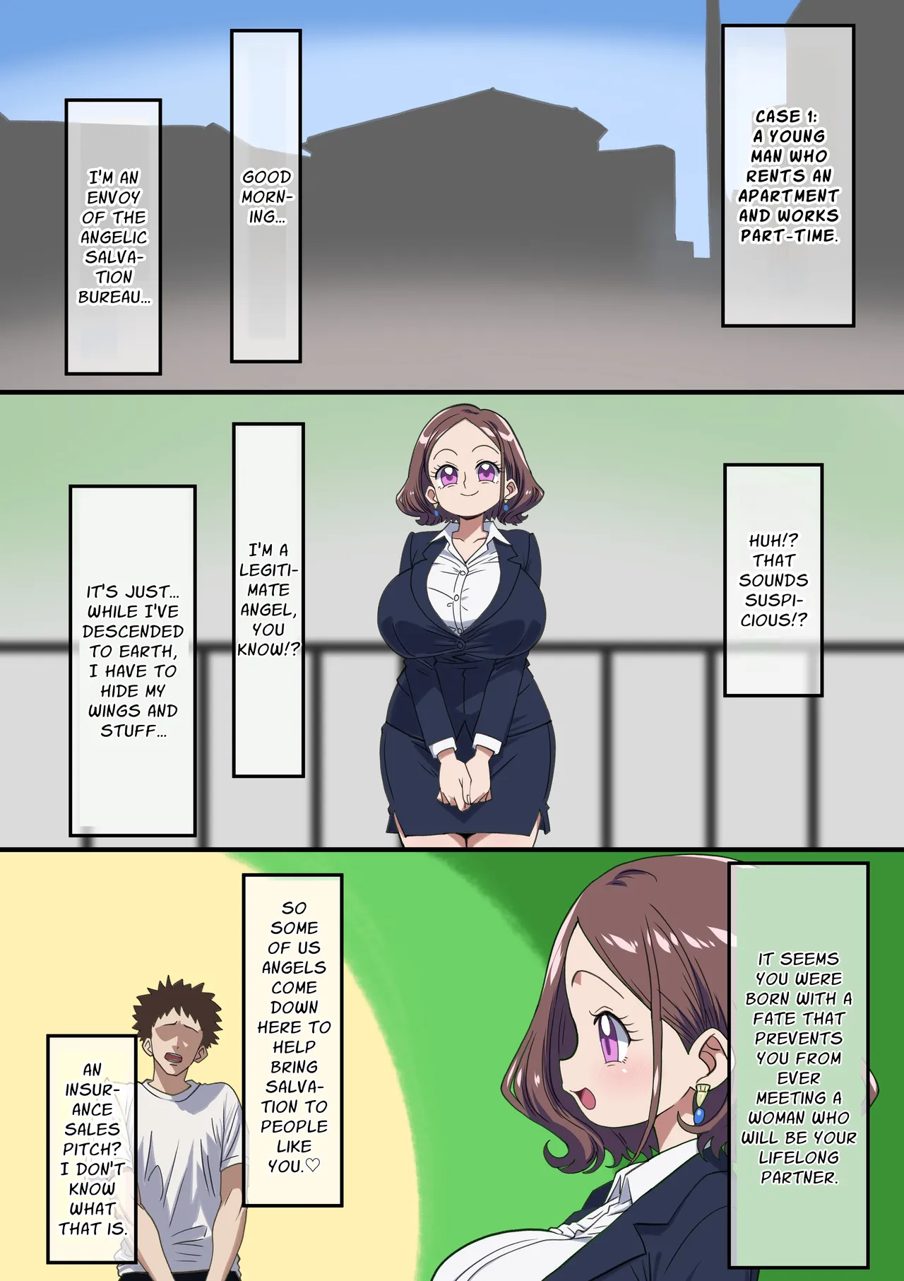 The Fallen Angel's Job @ Rookie Angel "Treira" page 6