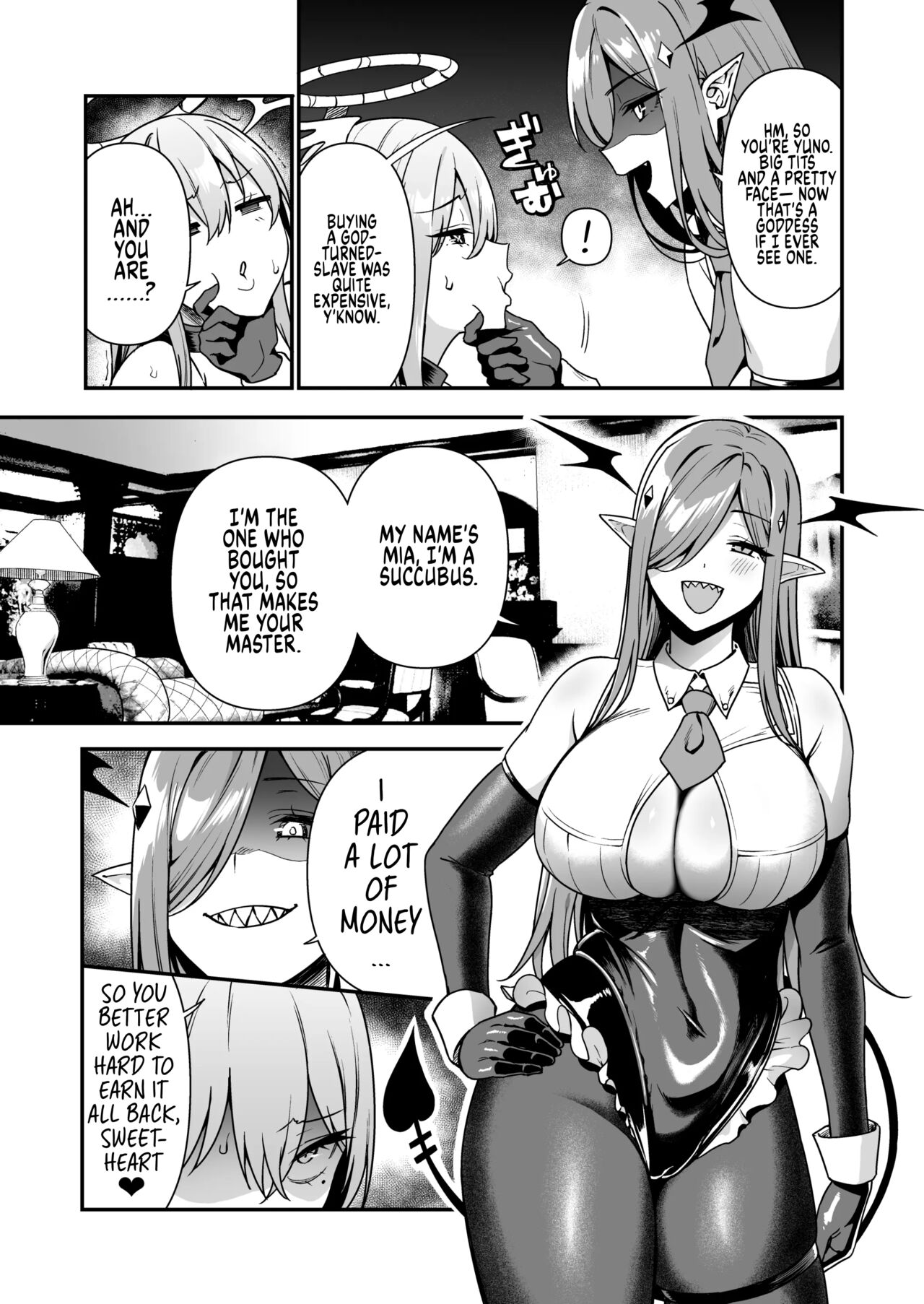 The Fallen Goddess Has A Dark Part-time Job page 10
