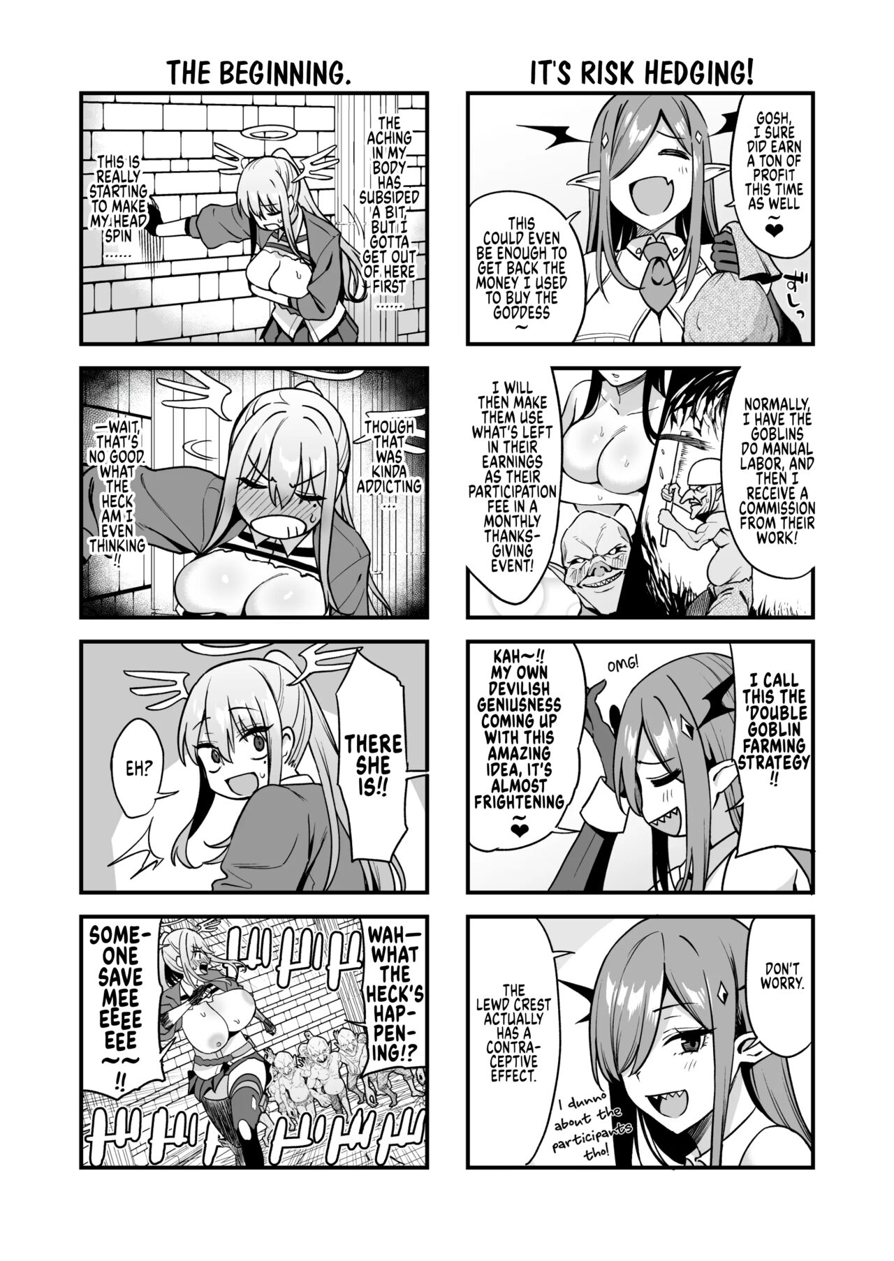 The Fallen Goddess Has A Dark Part-time Job page 36
