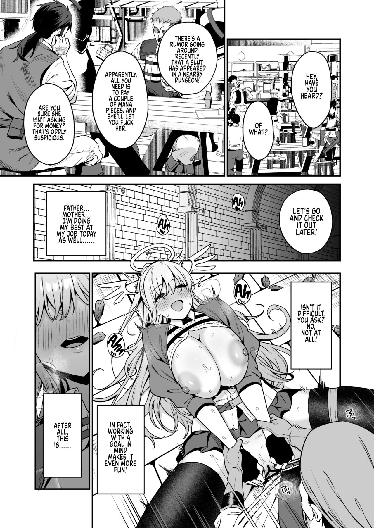 The Fallen Goddess Has A Dark Part-time Job page 52