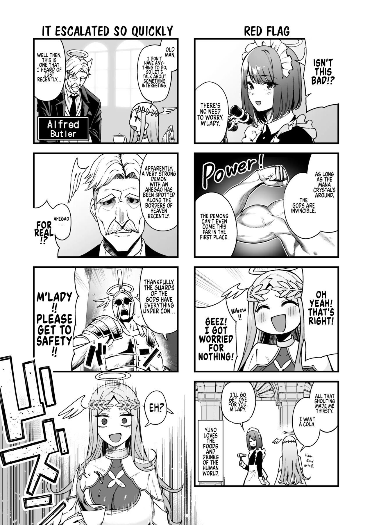 The Fallen Goddess Has A Dark Part-time Job page 7