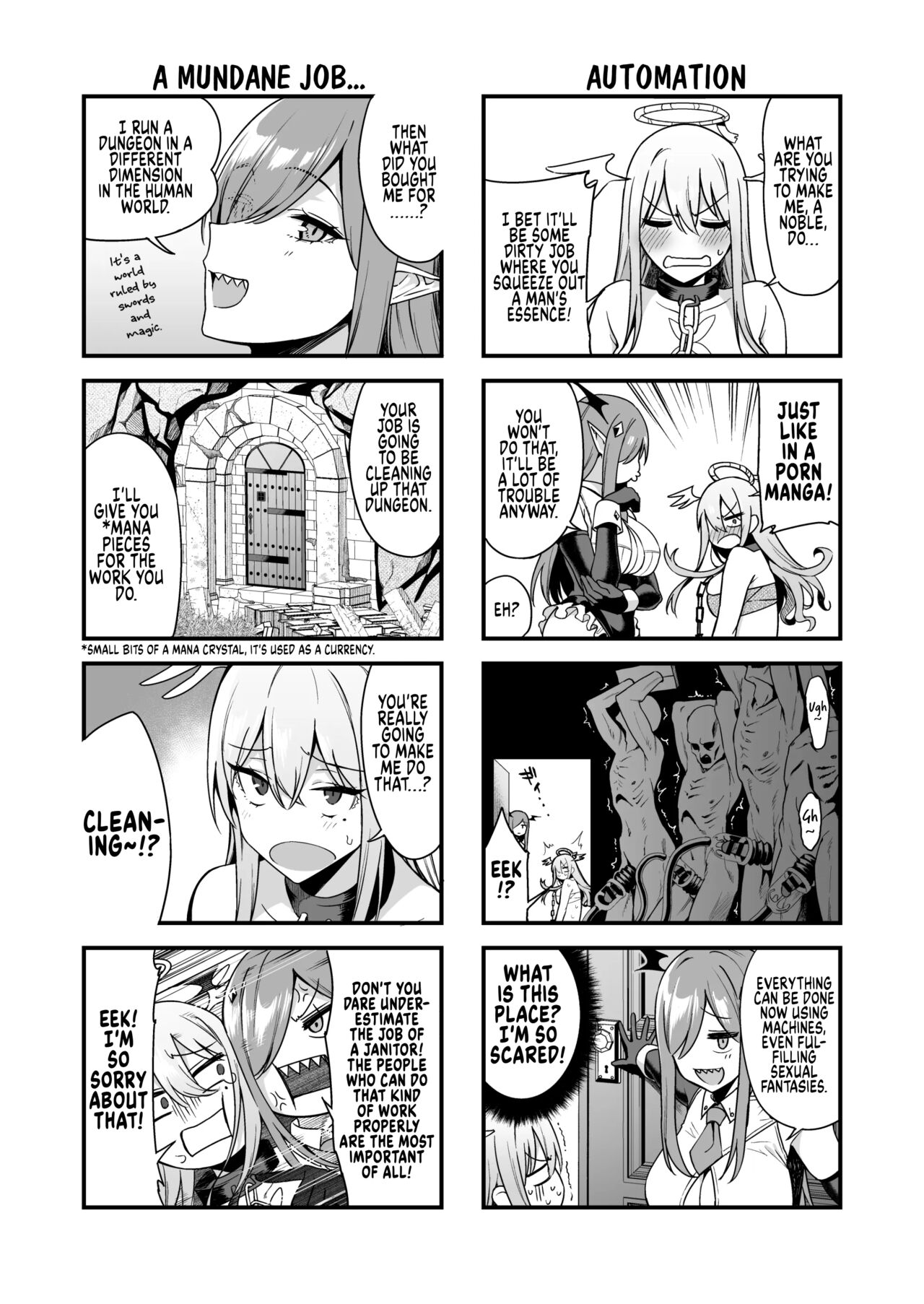 The Fallen Goddess Has A Dark Part-time Job page 11