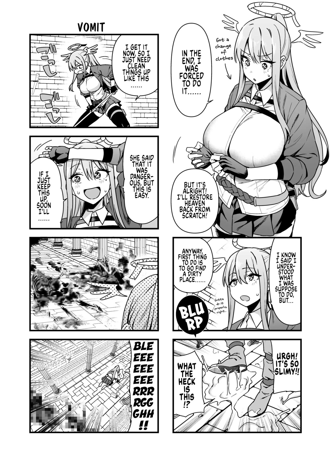 The Fallen Goddess Has A Dark Part-time Job page 13