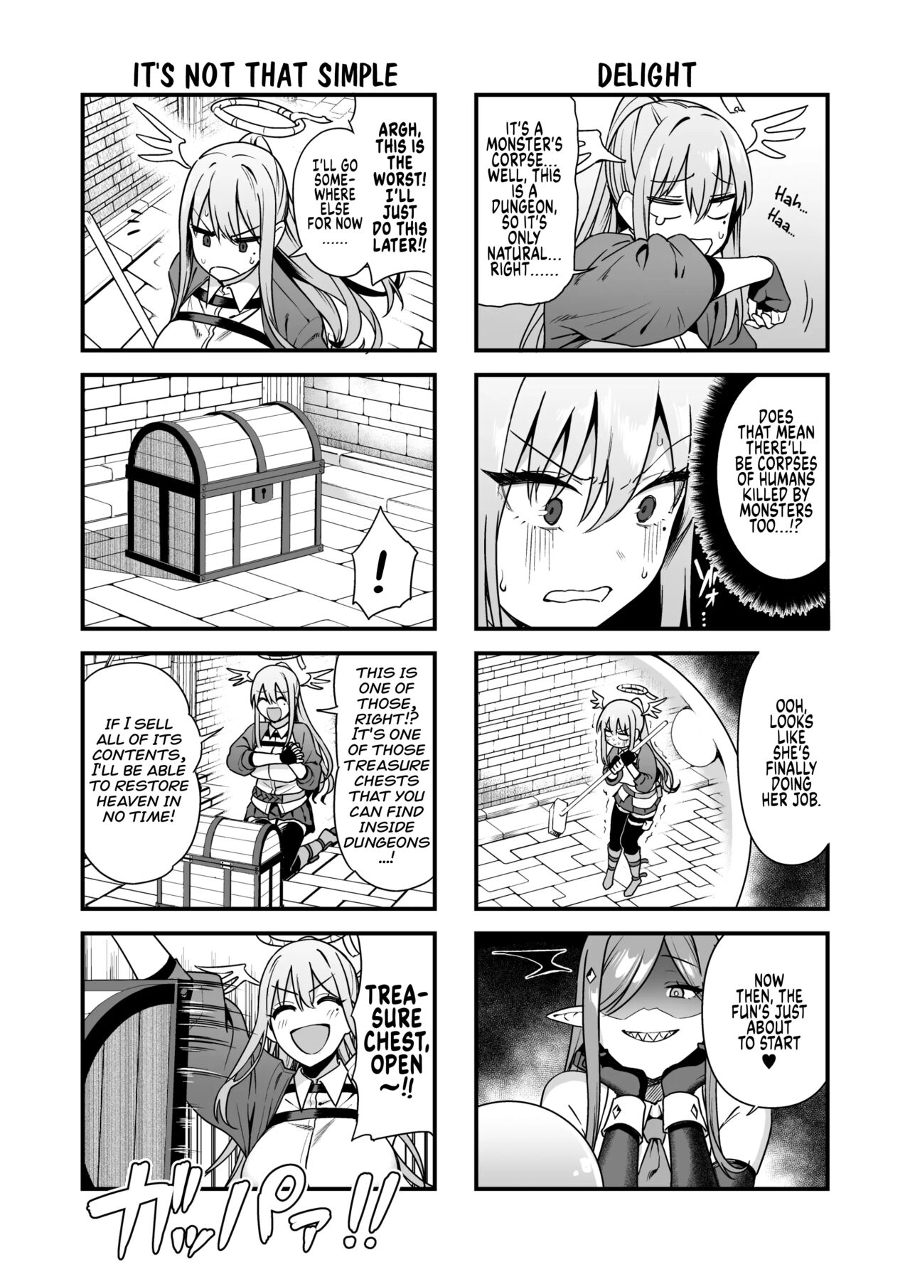 The Fallen Goddess Has A Dark Part-time Job page 14