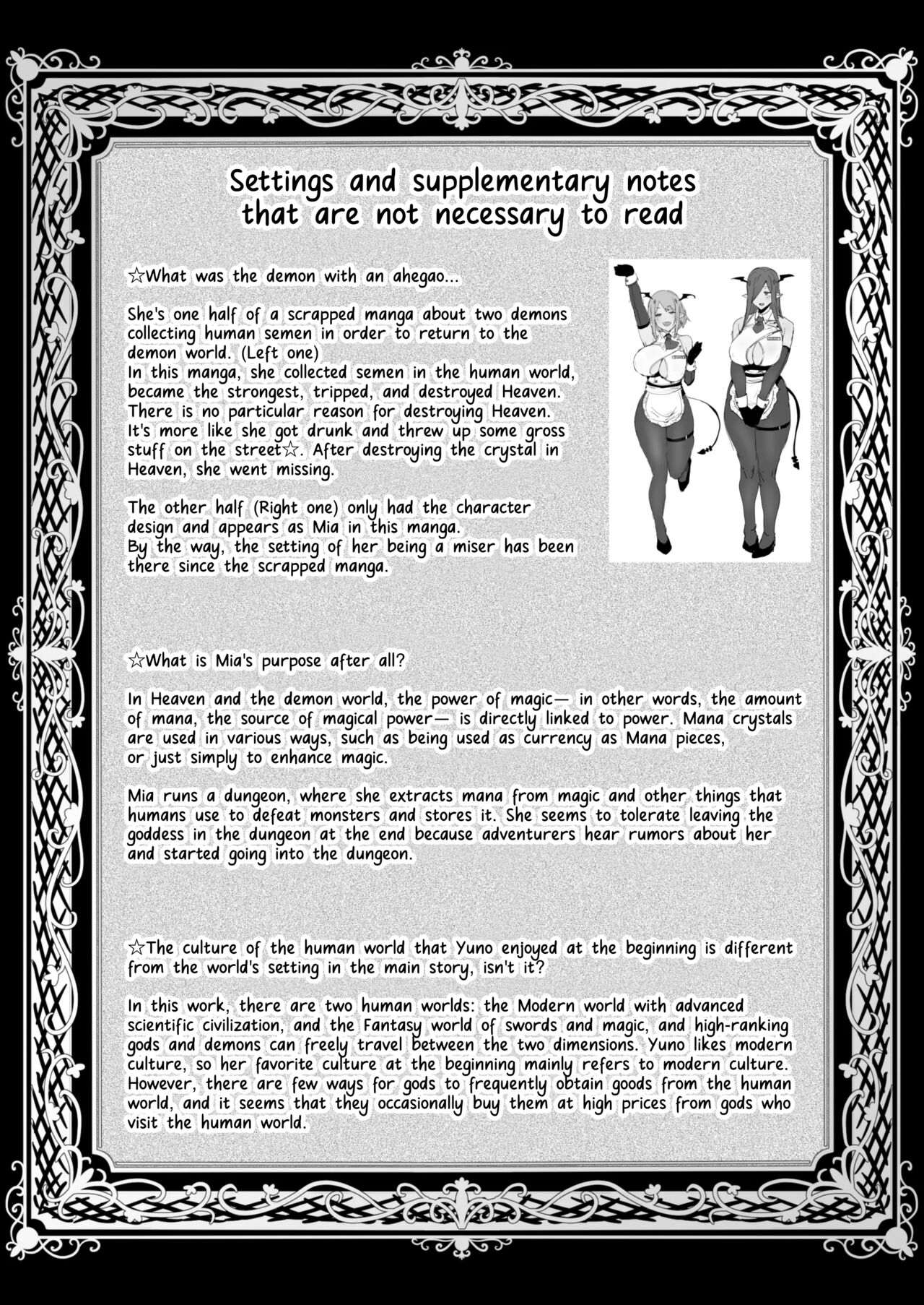 The Fallen Goddess Has A Dark Part-time Job page 55