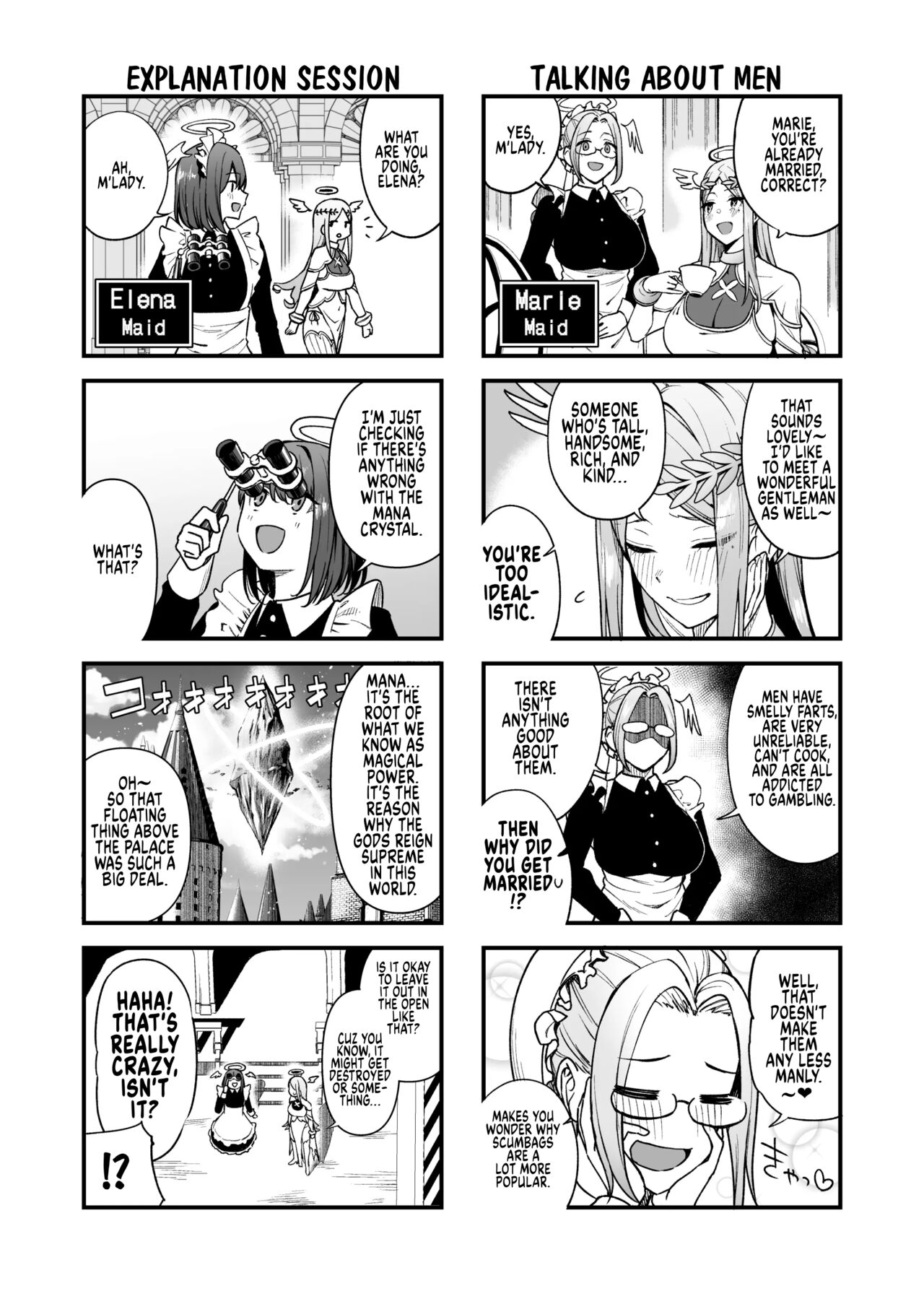 The Fallen Goddess Has A Dark Part-time Job page 6