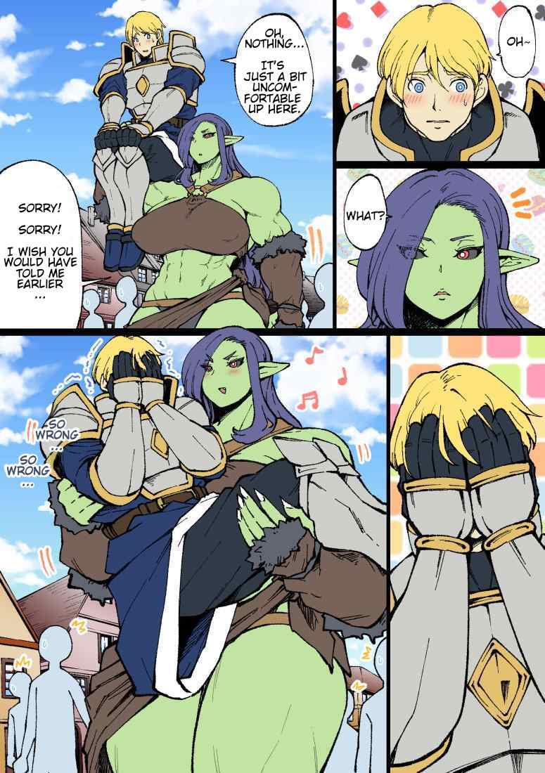 The Female Orc and Male Knight & Other Histories. page 5