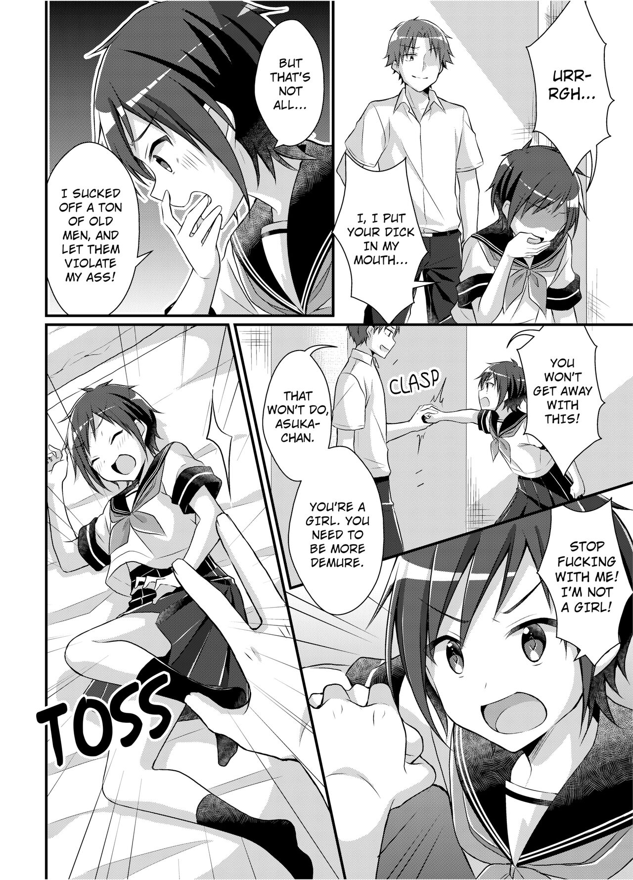 The Former Ace of the Baseball Team is a Prostitute Girl page 14