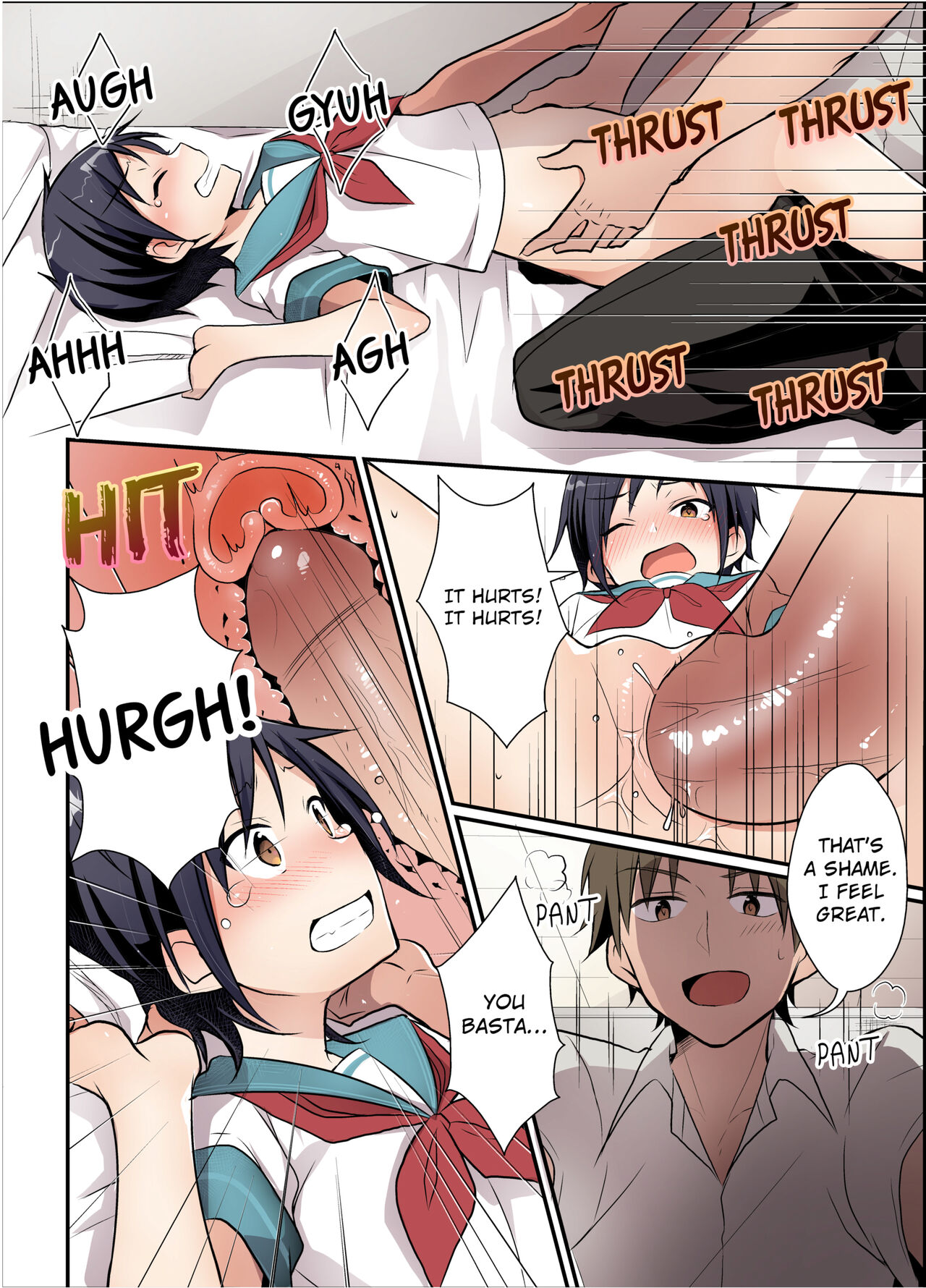 The Former Ace of the Baseball Team is a Prostitute Girl page 18