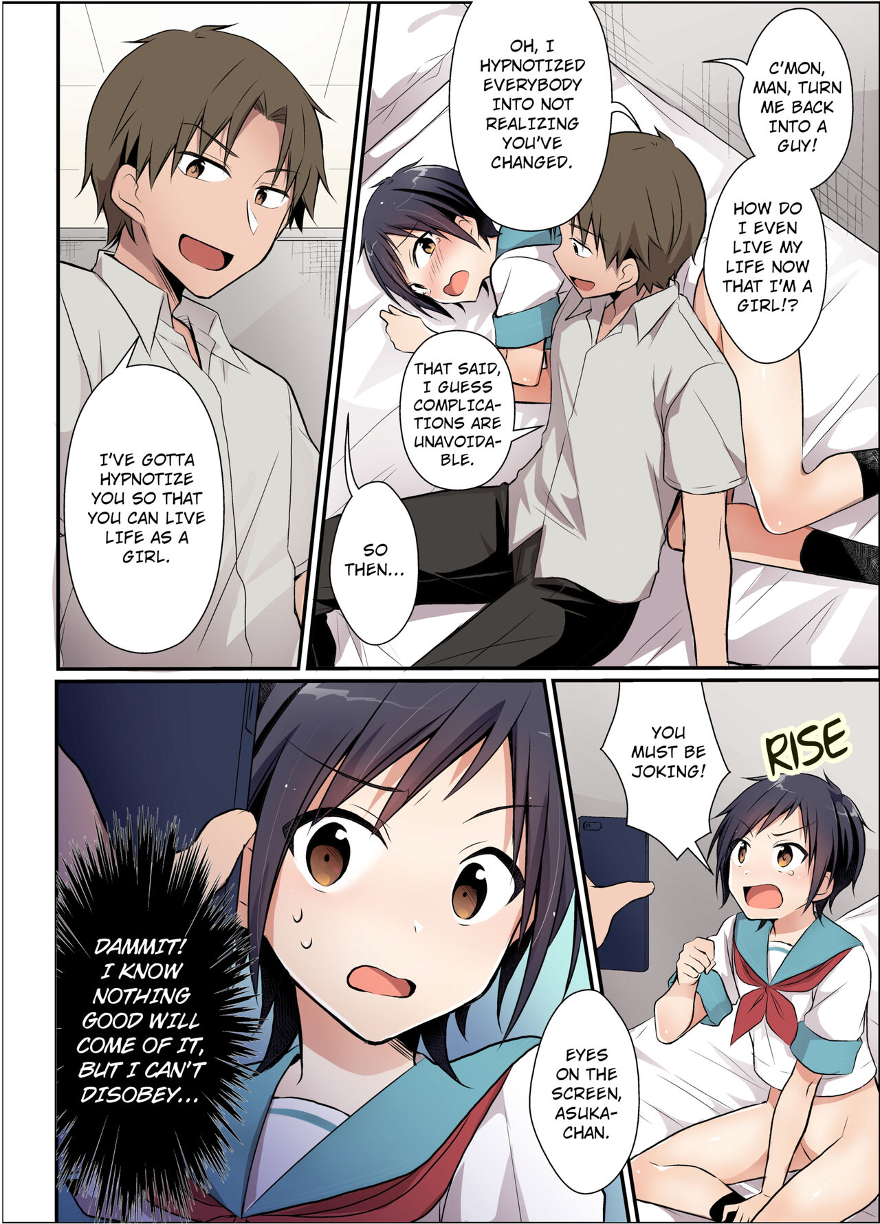 The Former Ace of the Baseball Team is a Prostitute Girl page 20