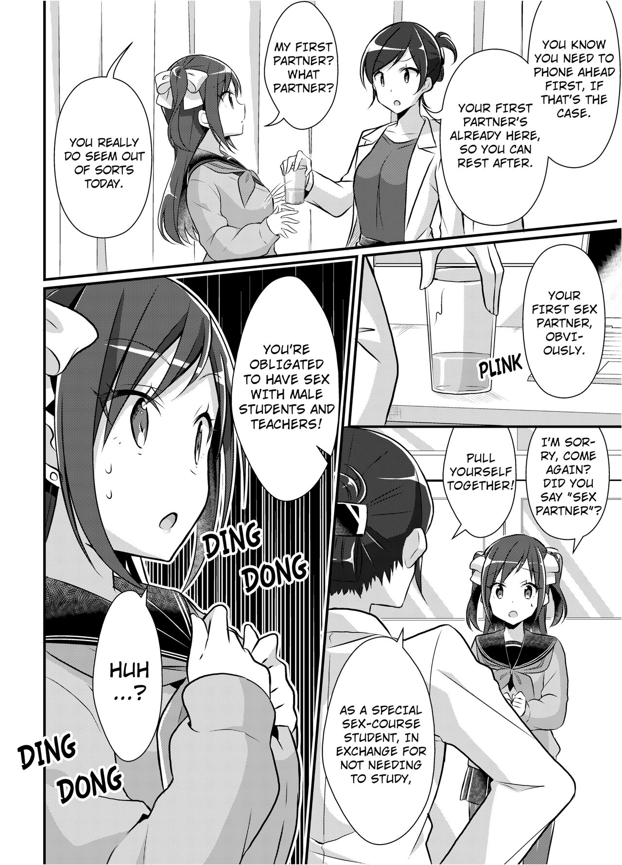 The Former Ace of the Baseball Team is a Prostitute Girl page 28