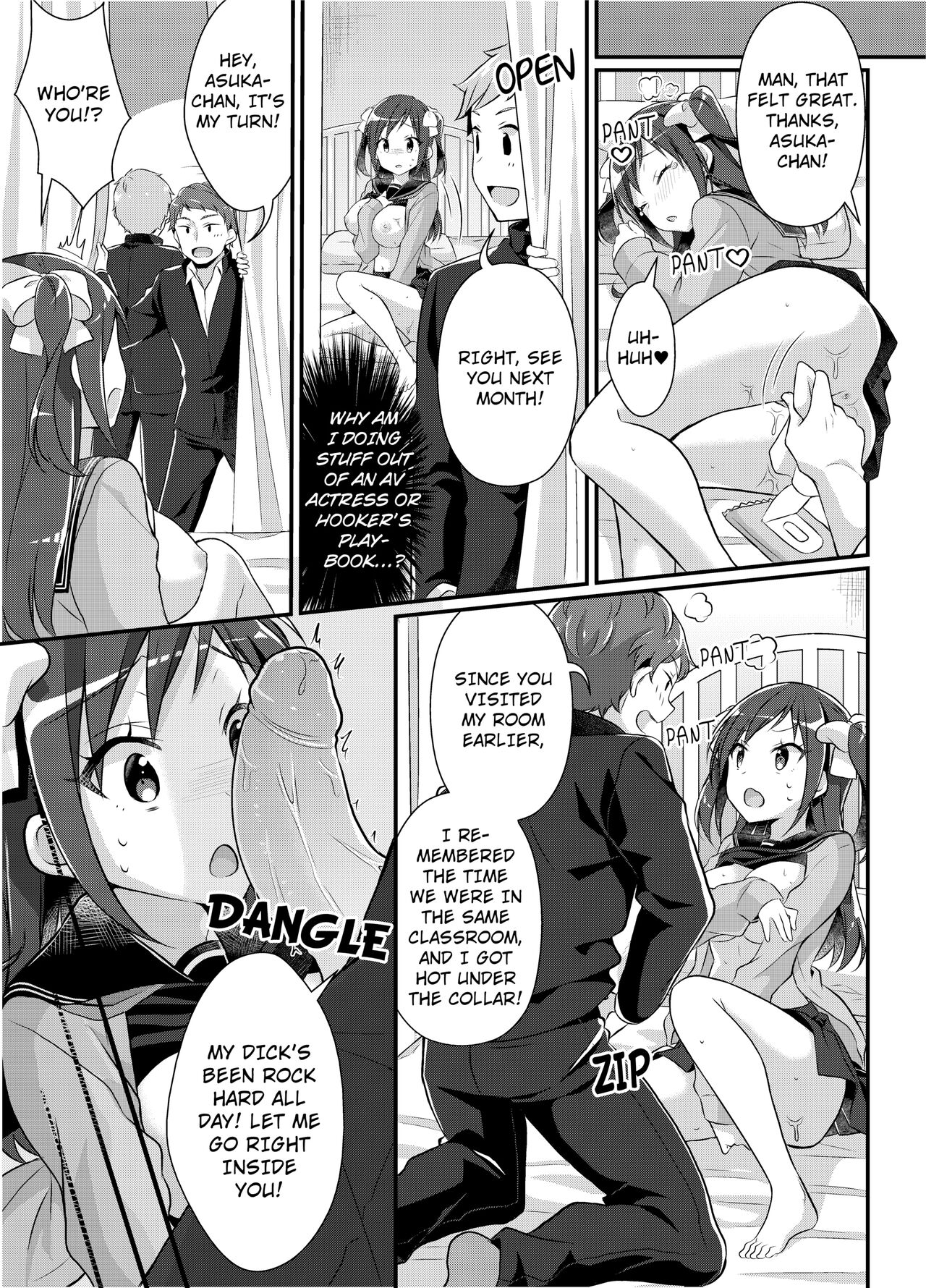 The Former Ace of the Baseball Team is a Prostitute Girl page 35