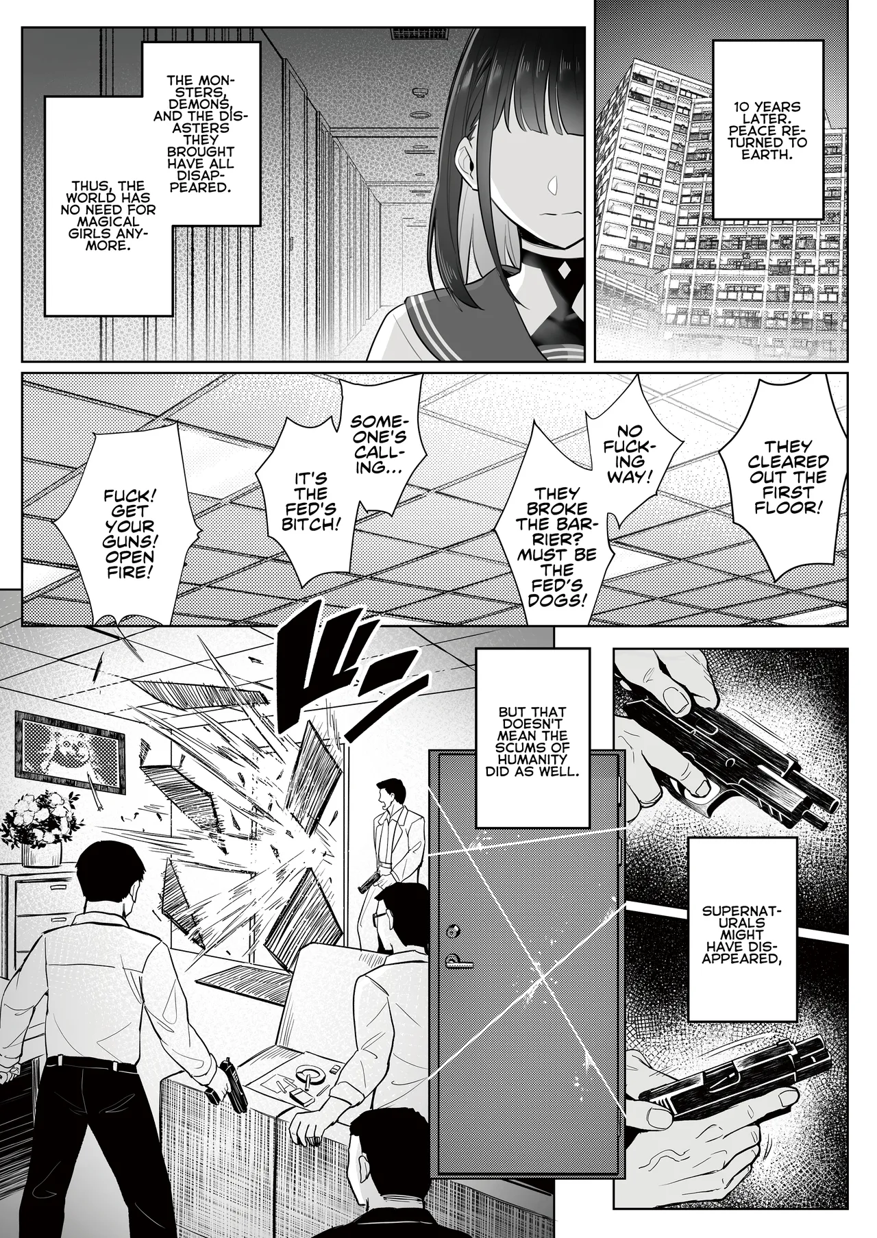 The Former Magical Girl Blue's Work page 10