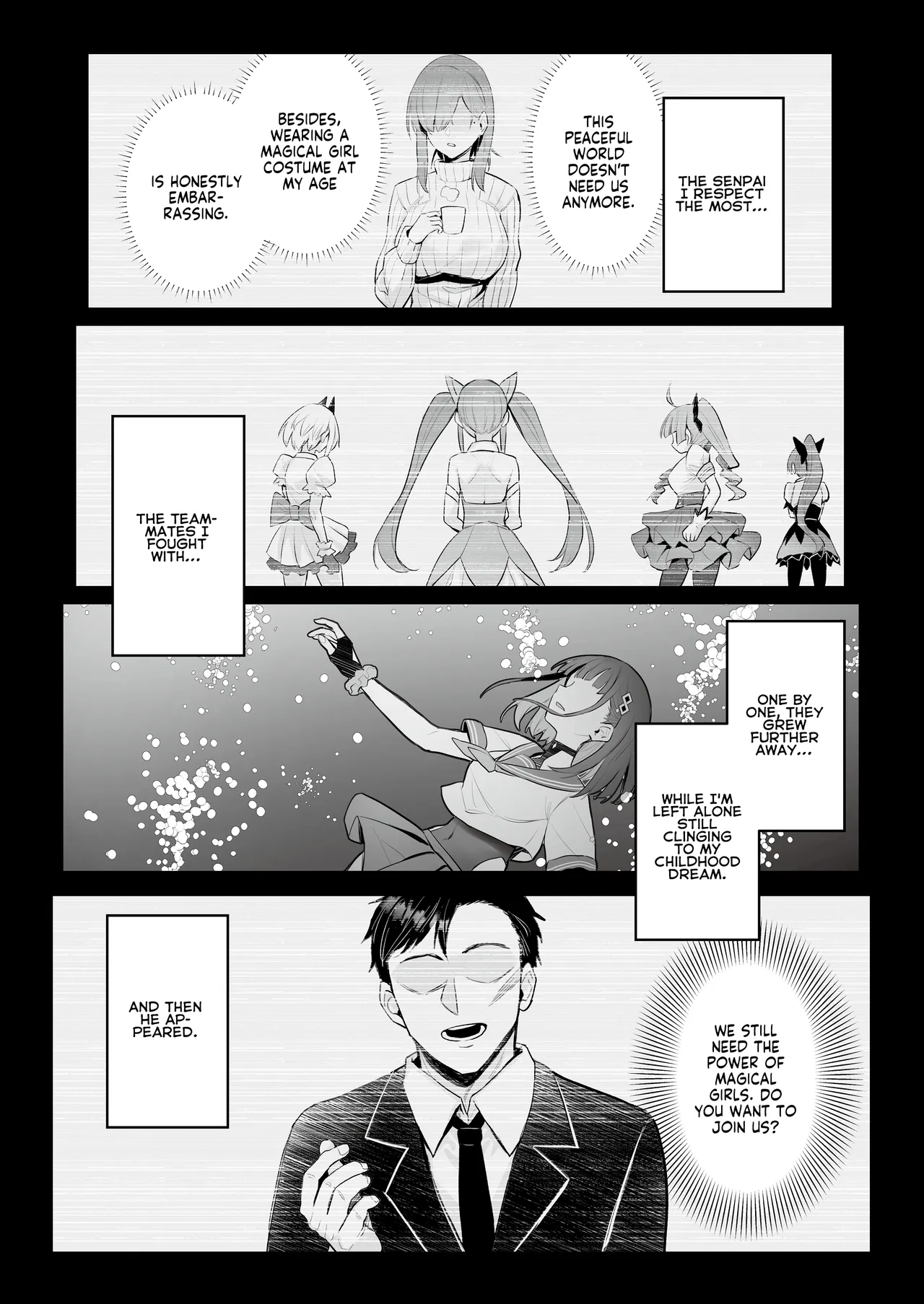 The Former Magical Girl Blue's Work page 14
