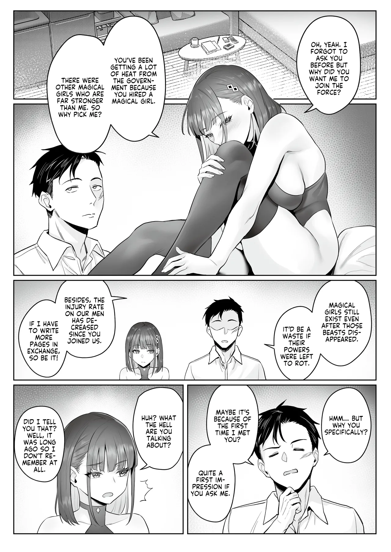 The Former Magical Girl Blue's Work page 32